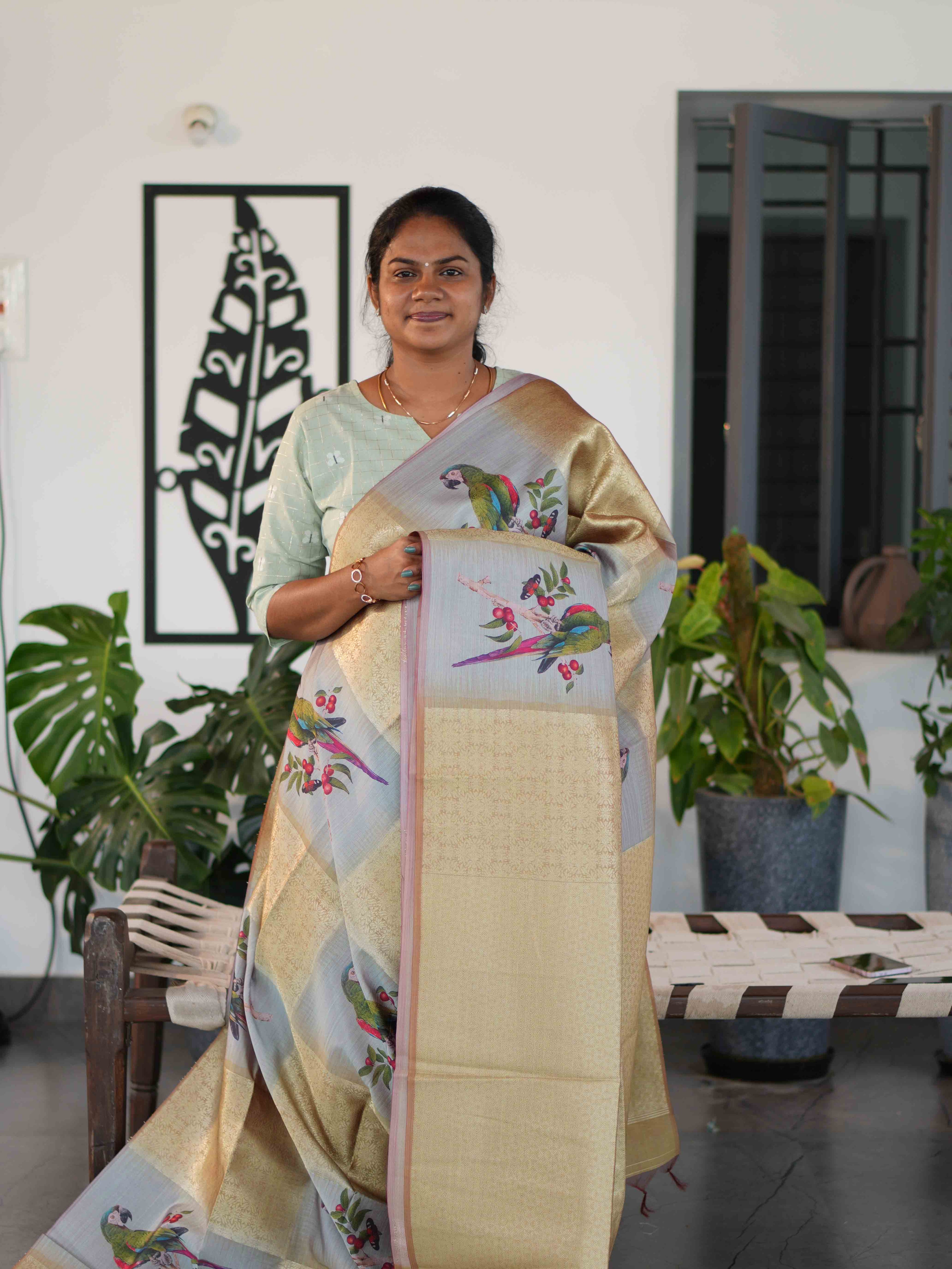 Ghicha Tussar Sarees Grand Elegance / SKU225 – 20