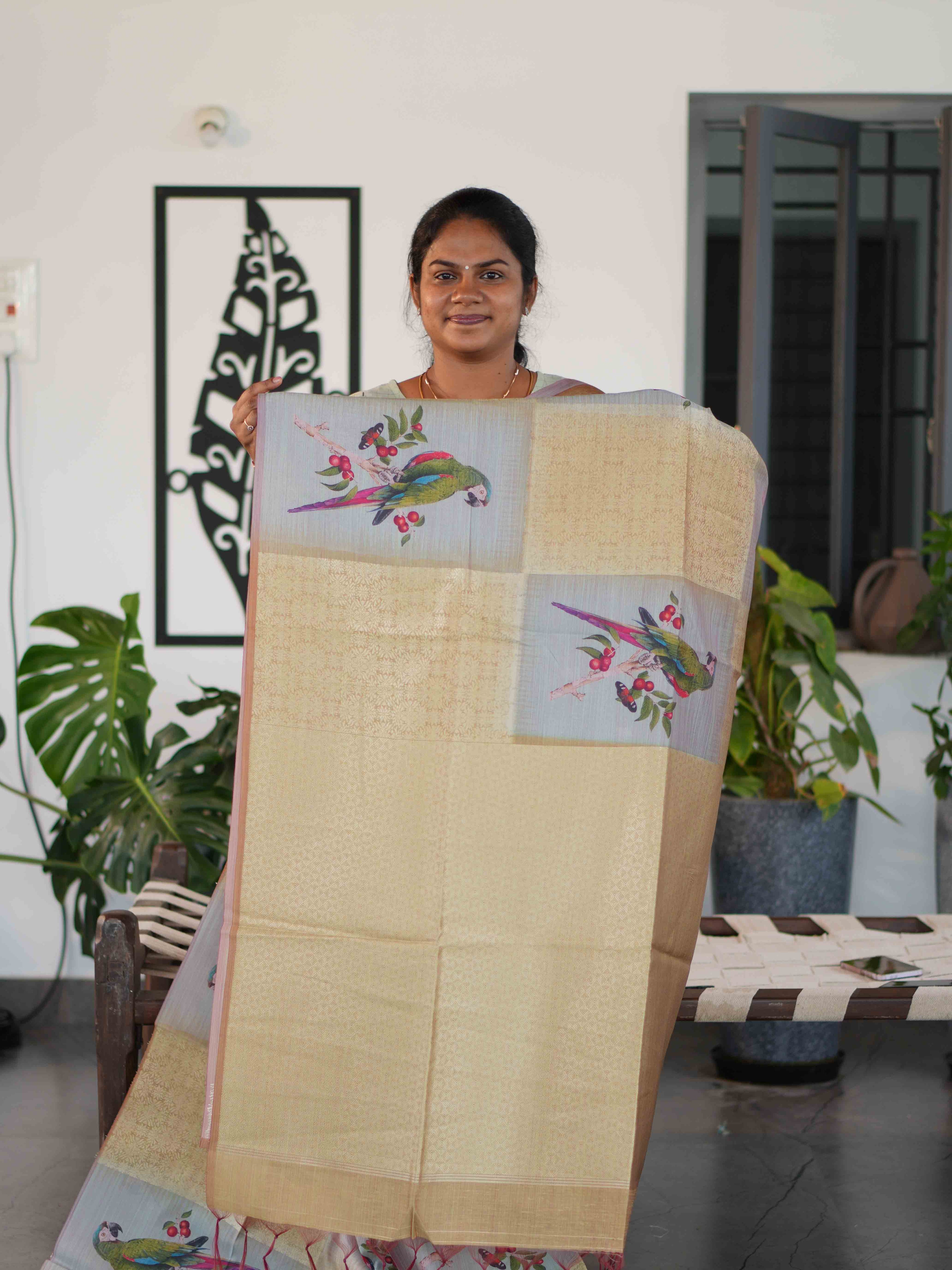Ghicha Tussar Sarees Grand Elegance / SKU225 – 20