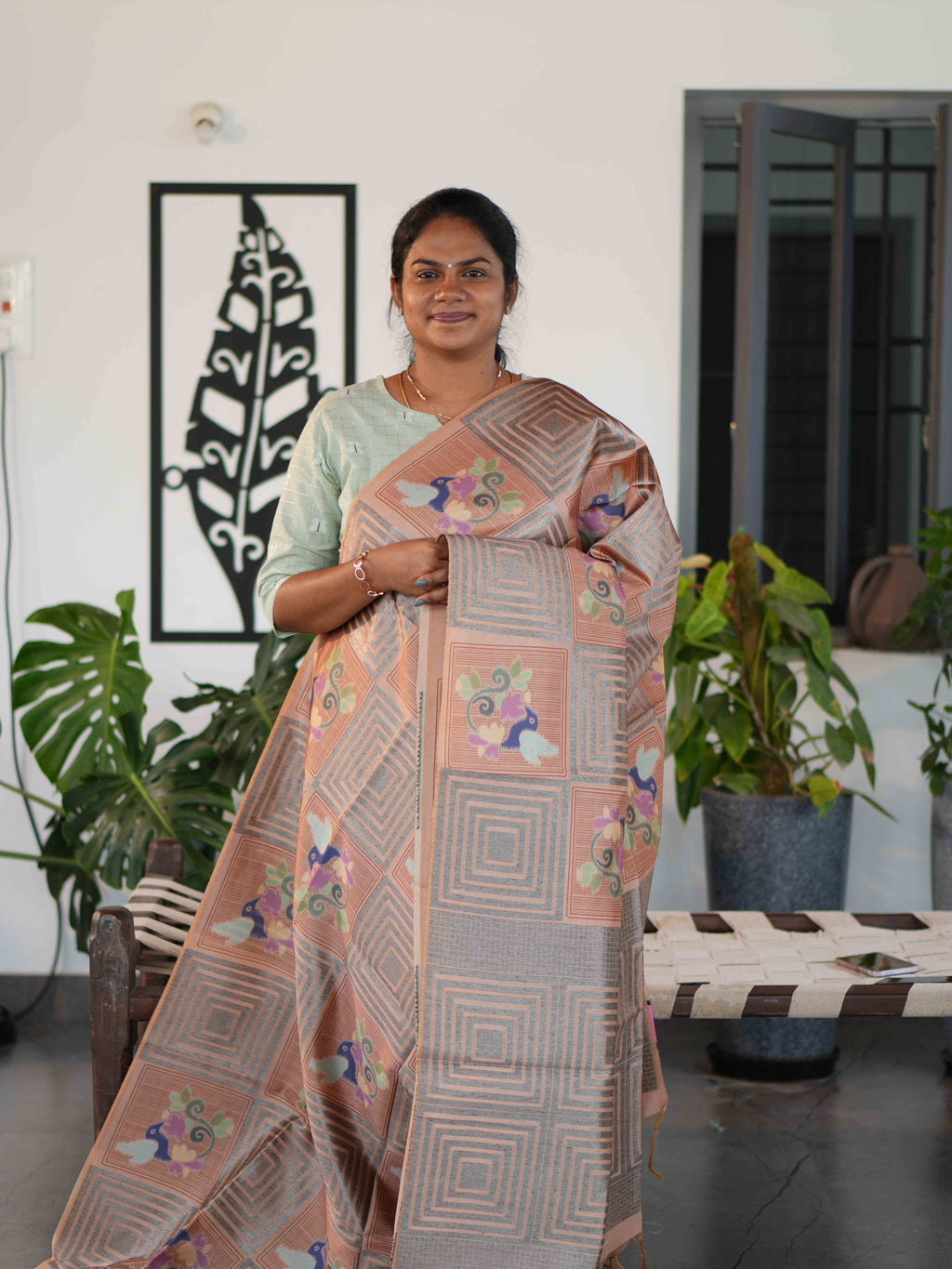 Ghicha Tussar Sarees Golden Prestige / SKU225 – 21