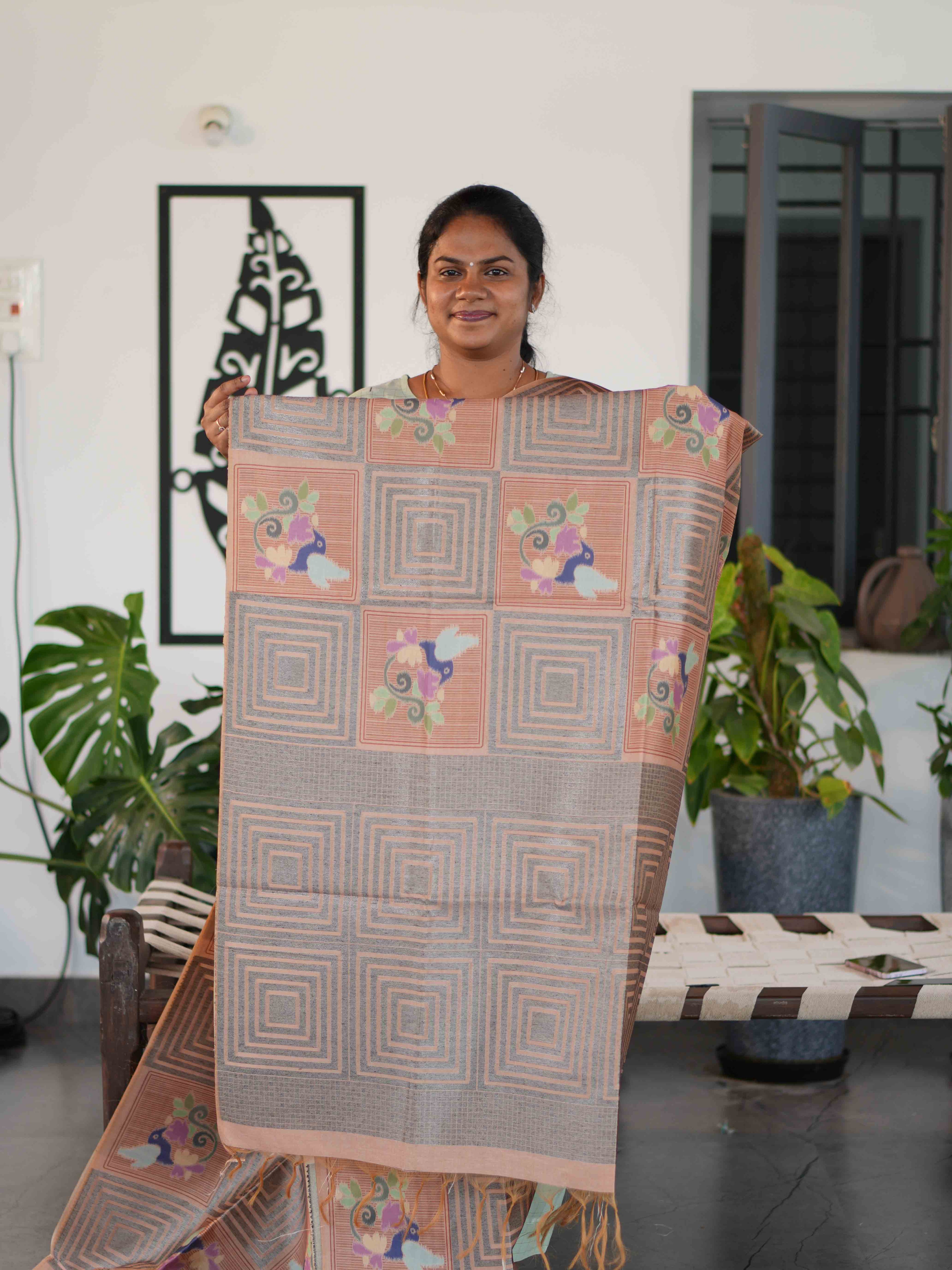 Ghicha Tussar Sarees Golden Prestige / SKU225 – 21