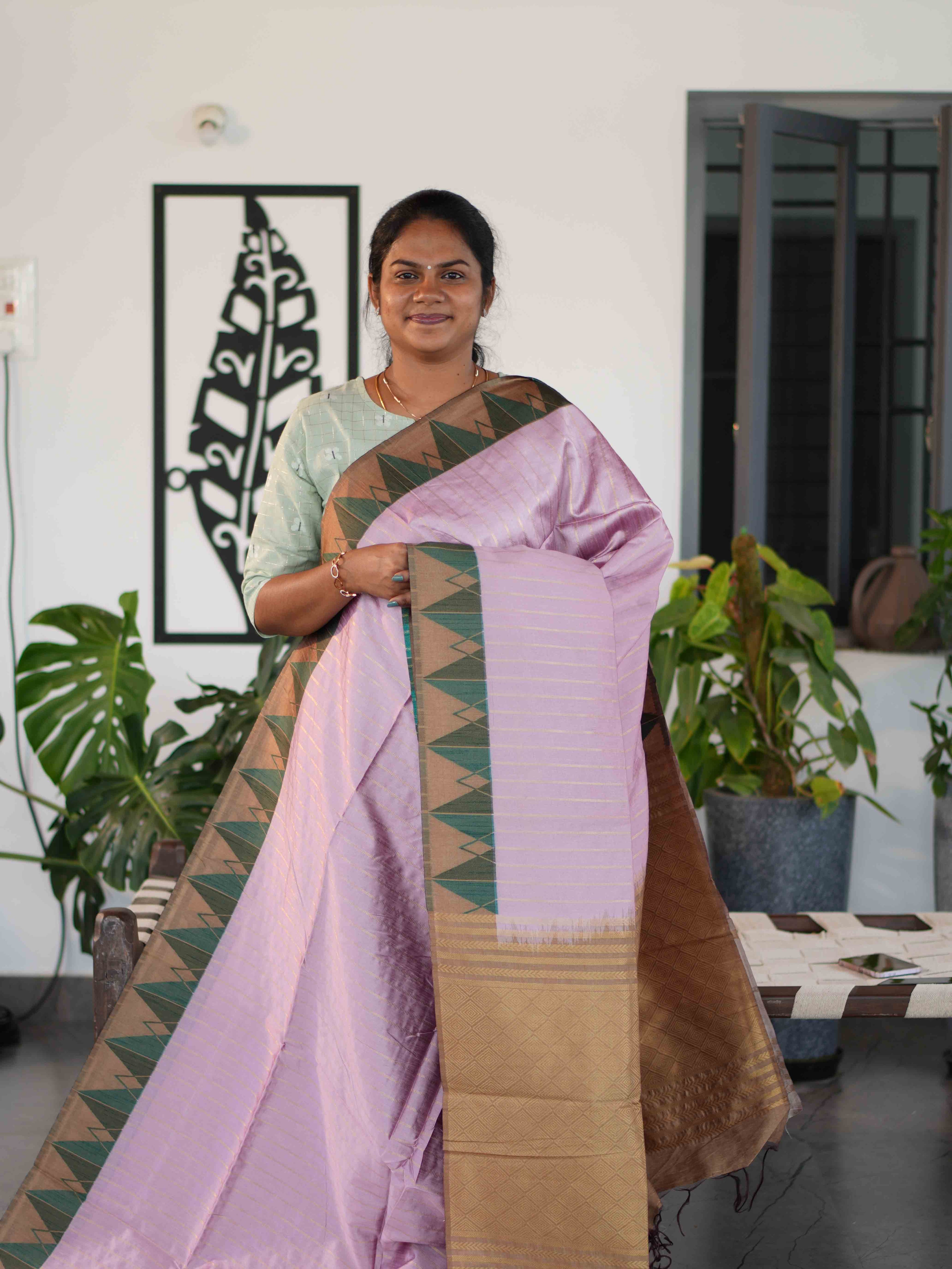 Ghicha Tussar Sarees Elegant Heritage / SKU225 – 7