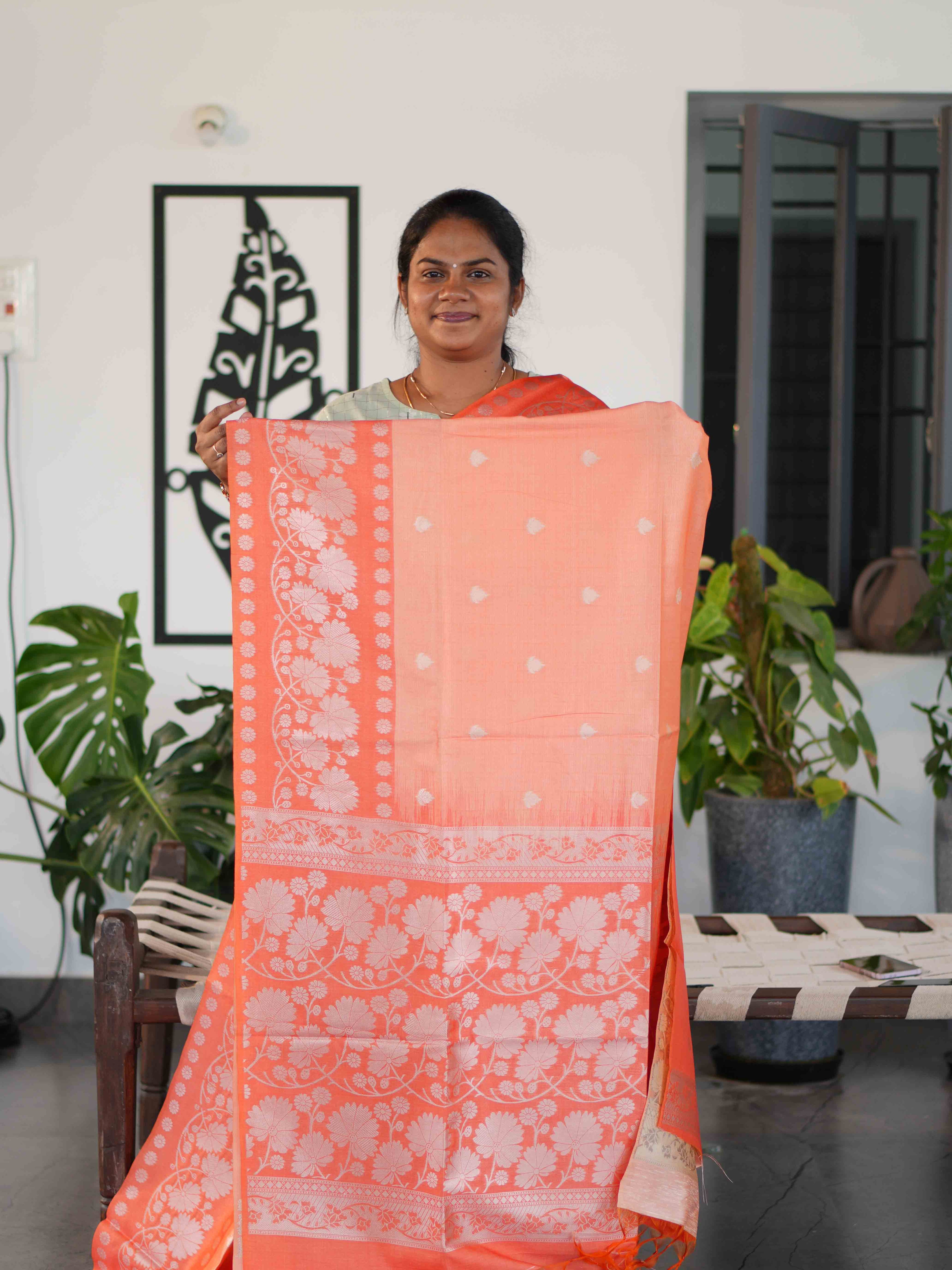 Ghicha Tussar Sarees Elegant Splendor / SKU225 – 14