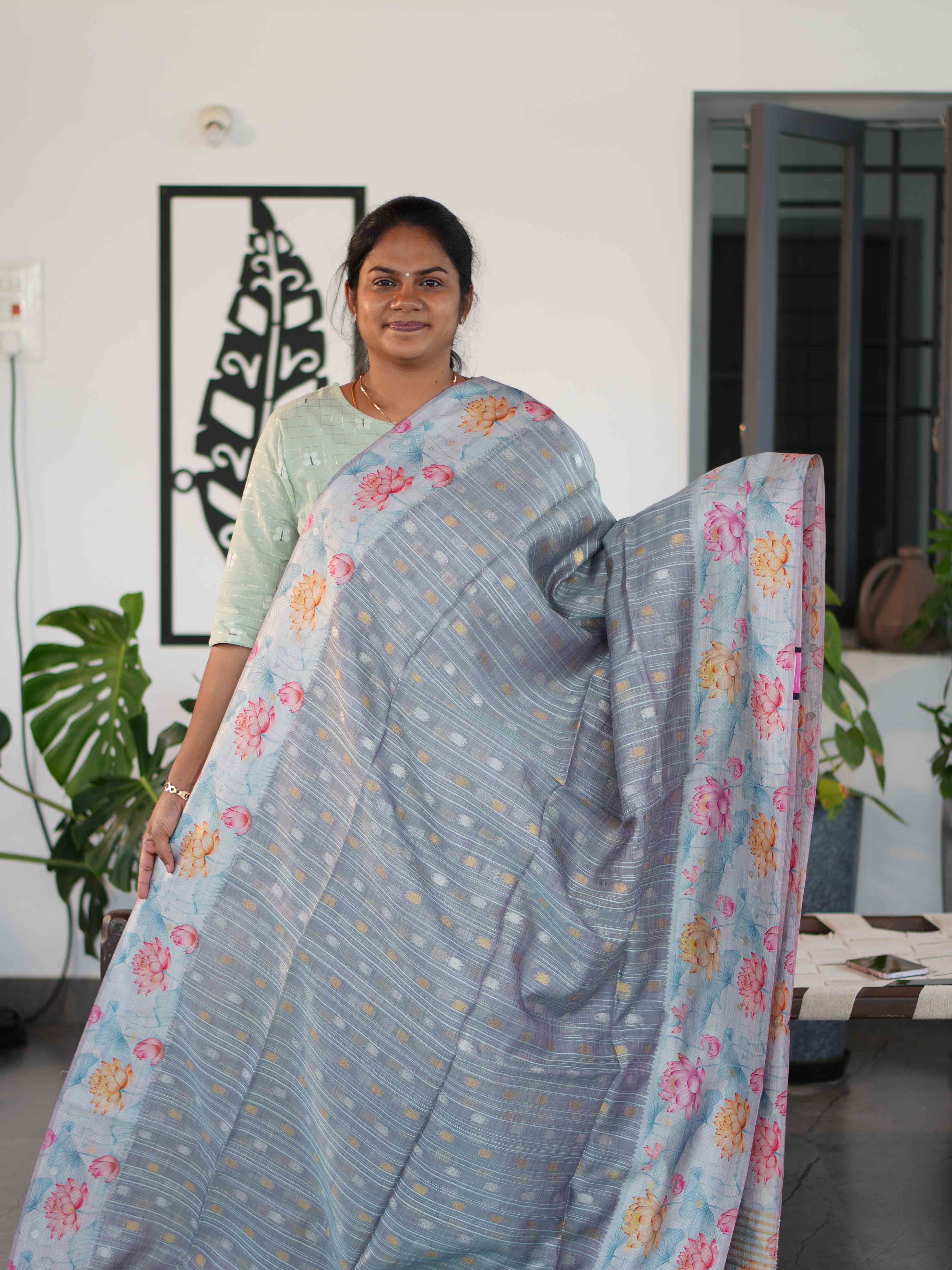 Ghicha Tussar Sarees Royal Essence / SKU225 – 11