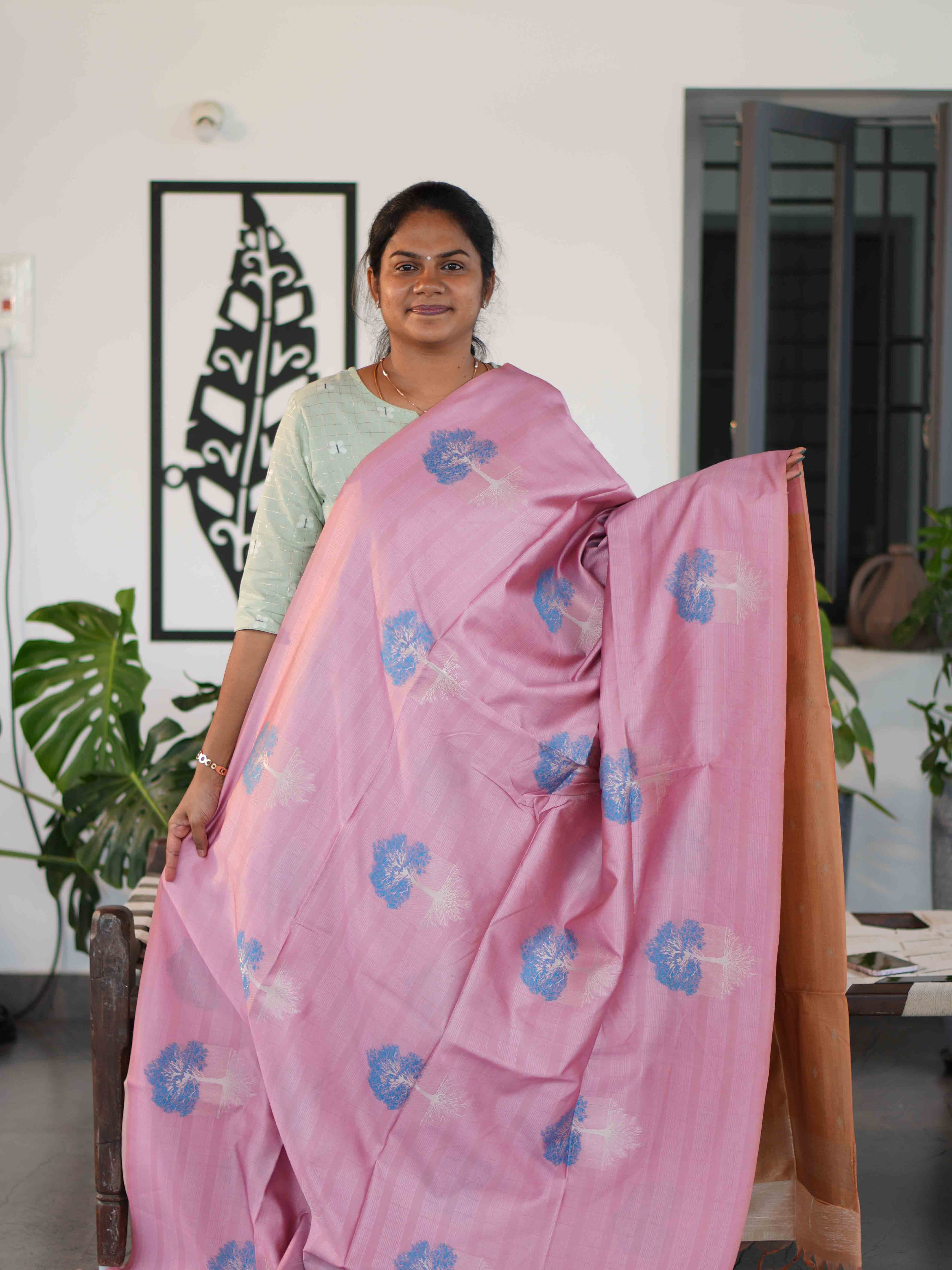 Ghicha Tussar Sarees Regal Harmony / SKU225 – 9