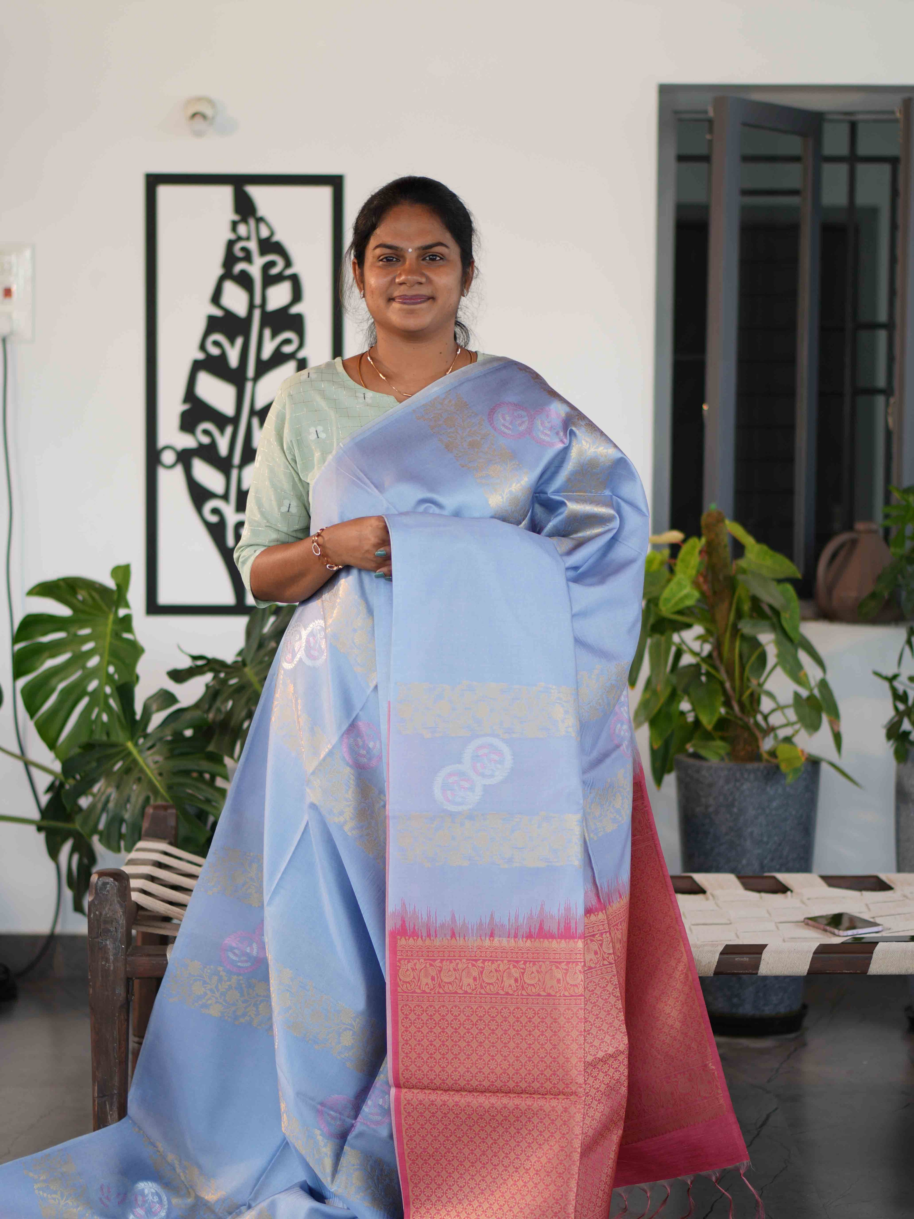 Ghicha Tussar Sarees Noble Heritage / SKU225 – 16