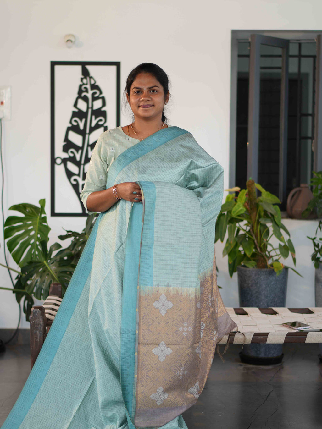 Ghicha Tussar Sarees Woven Grace / SKU225 – 23