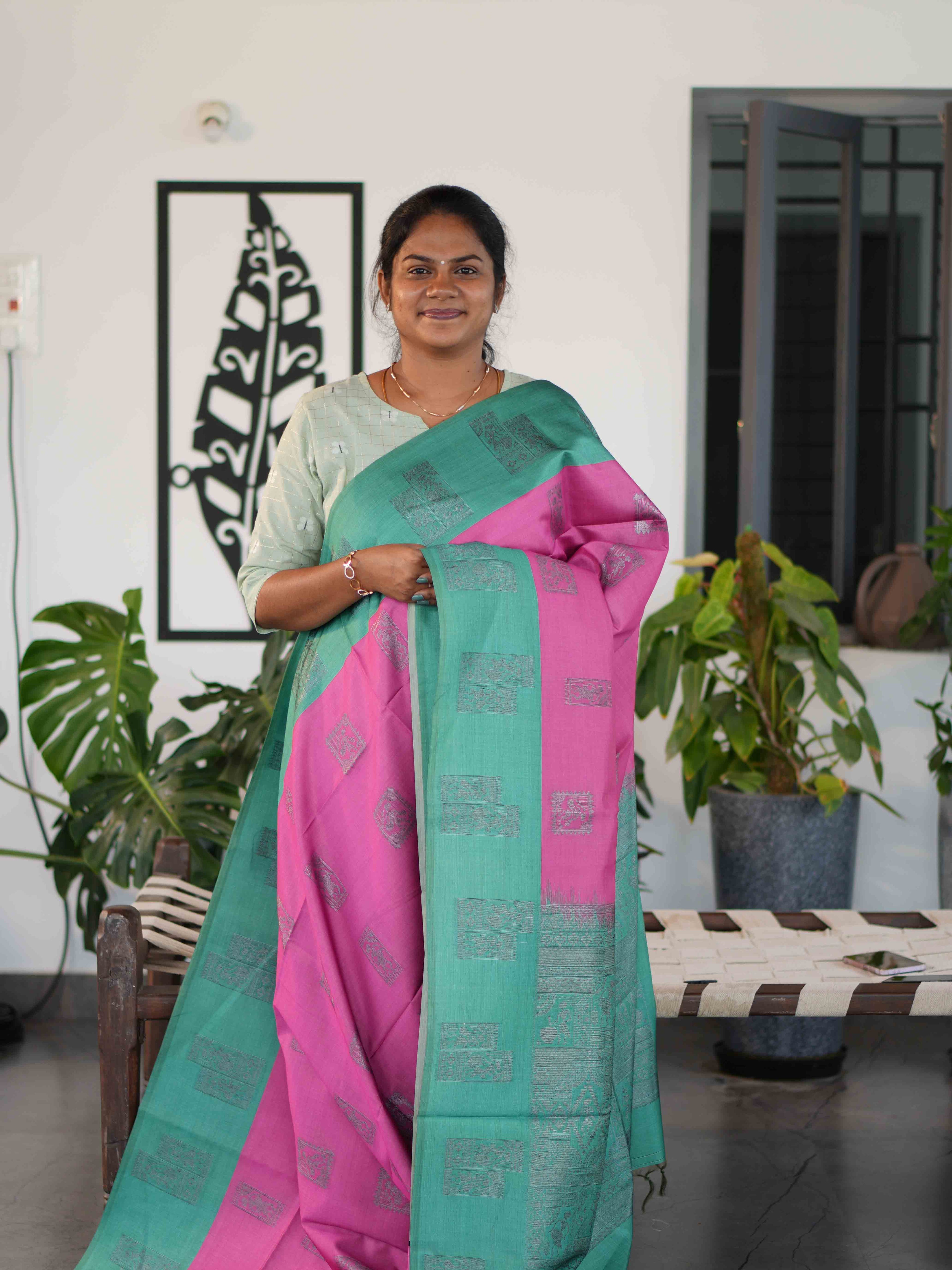 Ghicha Tussar Sarees Elegant Prestige / SKU225 – 24