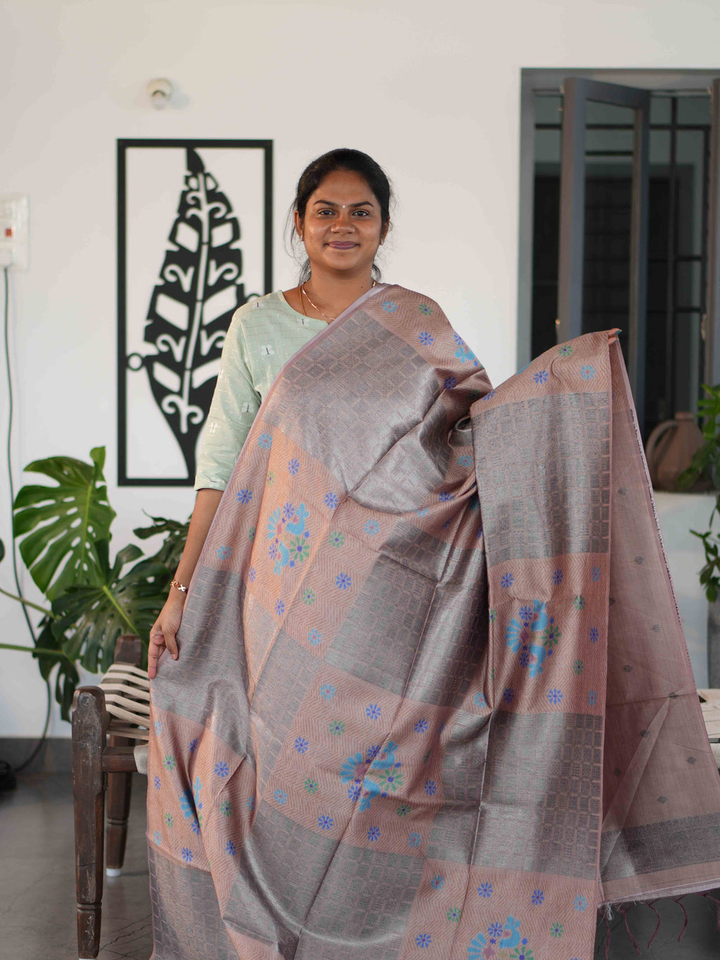 Ghicha Tussar Sarees Woven Majesty / SKU225 – 10
