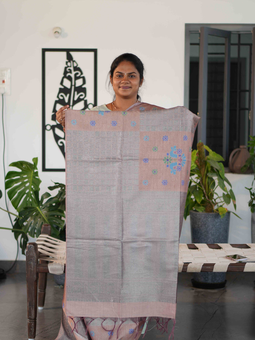 Ghicha Tussar Sarees Woven Majesty / SKU225 – 10