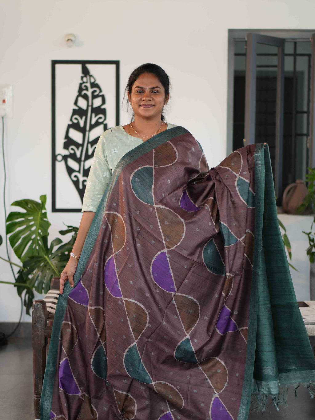 Ghicha Tussar Sarees Timeless Grace / SKU225 – 2