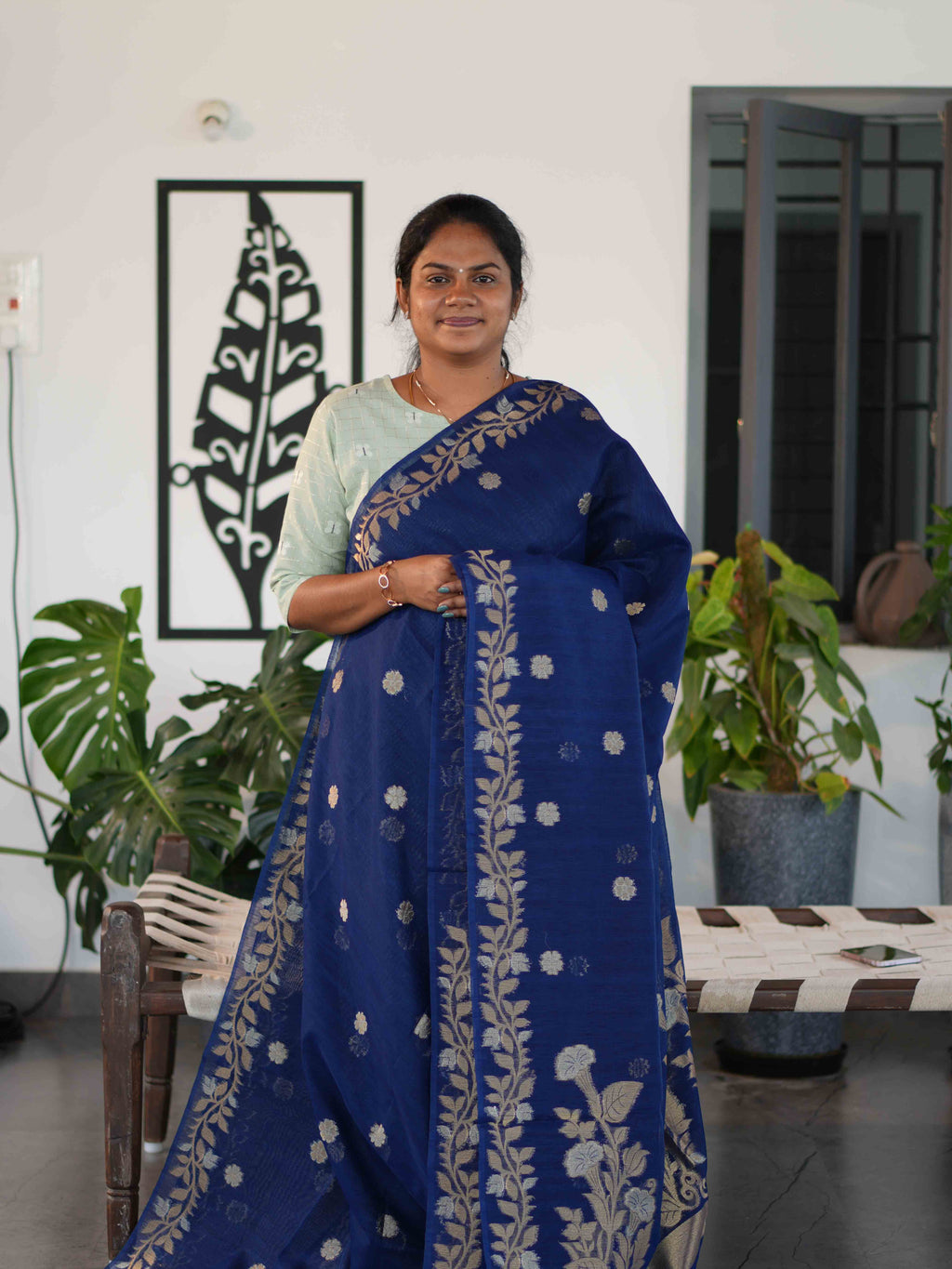 Jute Cotton Sarees Rustic Charm / SKU231 – 2
