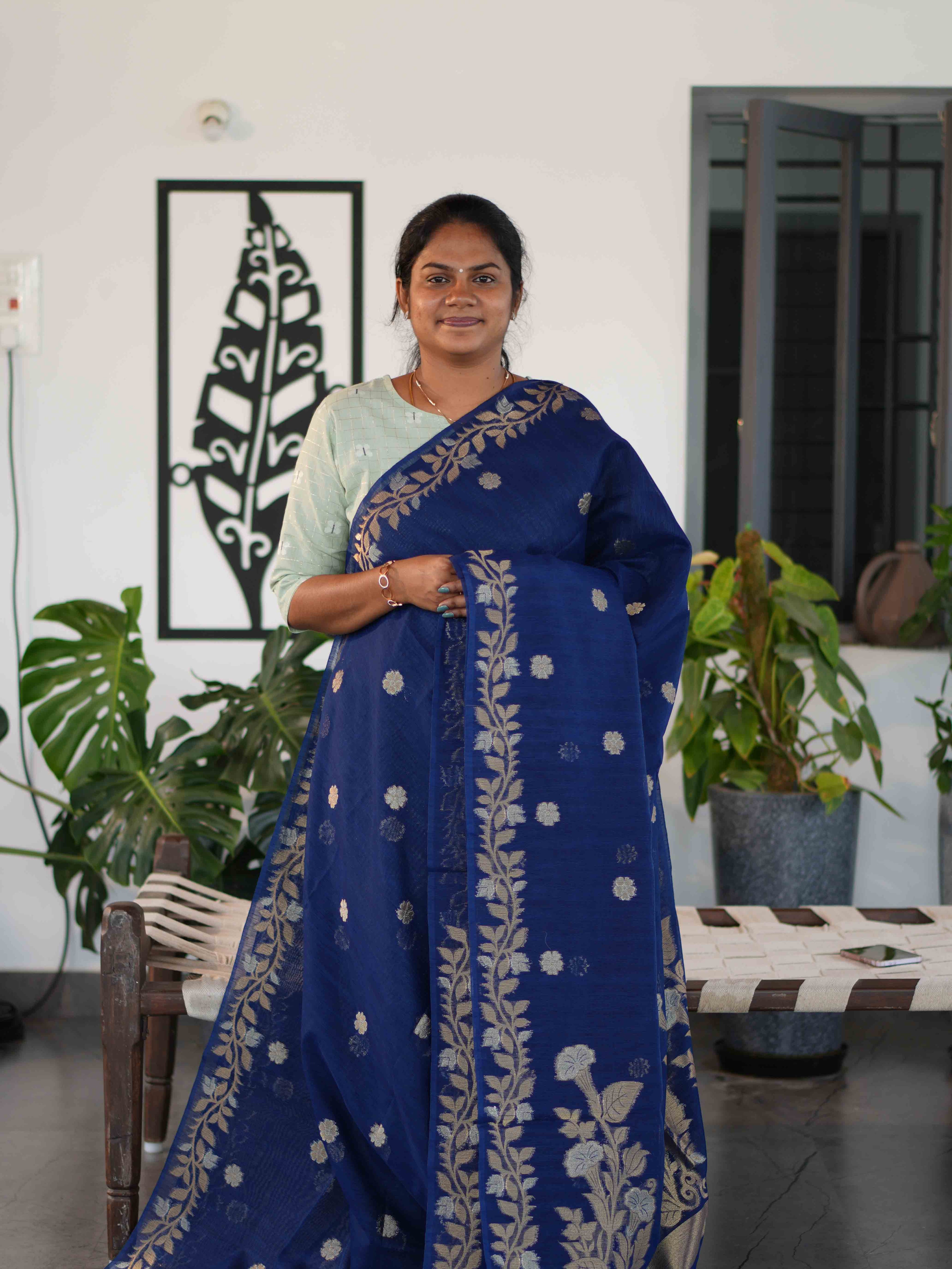 Jute Cotton Sarees Rustic Charm / SKU231 – 2