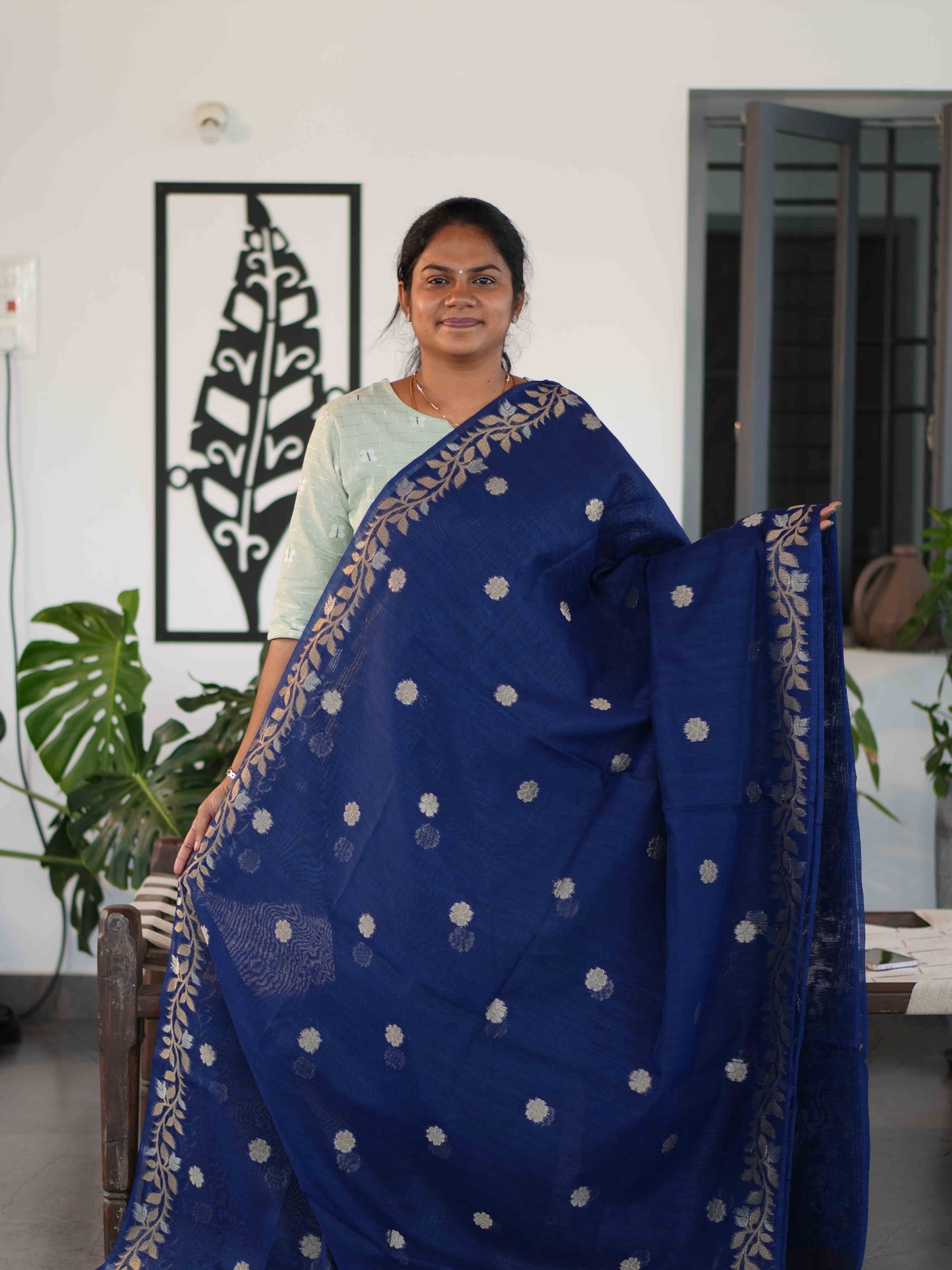 Jute Cotton Sarees Rustic Charm / SKU231 – 2