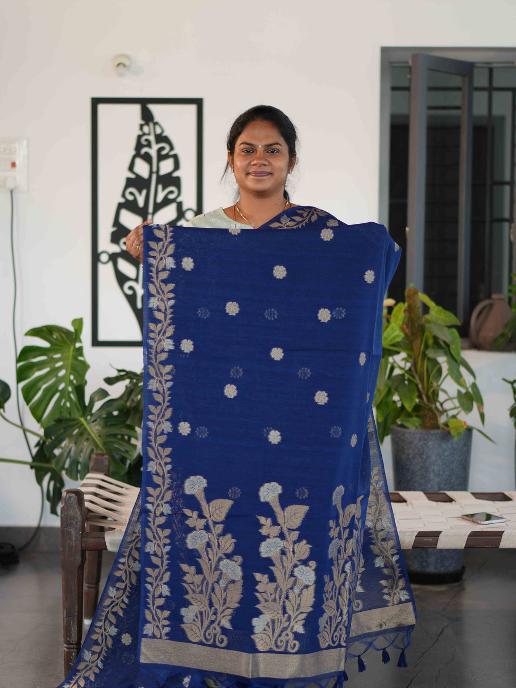Jute Cotton Sarees Rustic Charm / SKU231 – 2