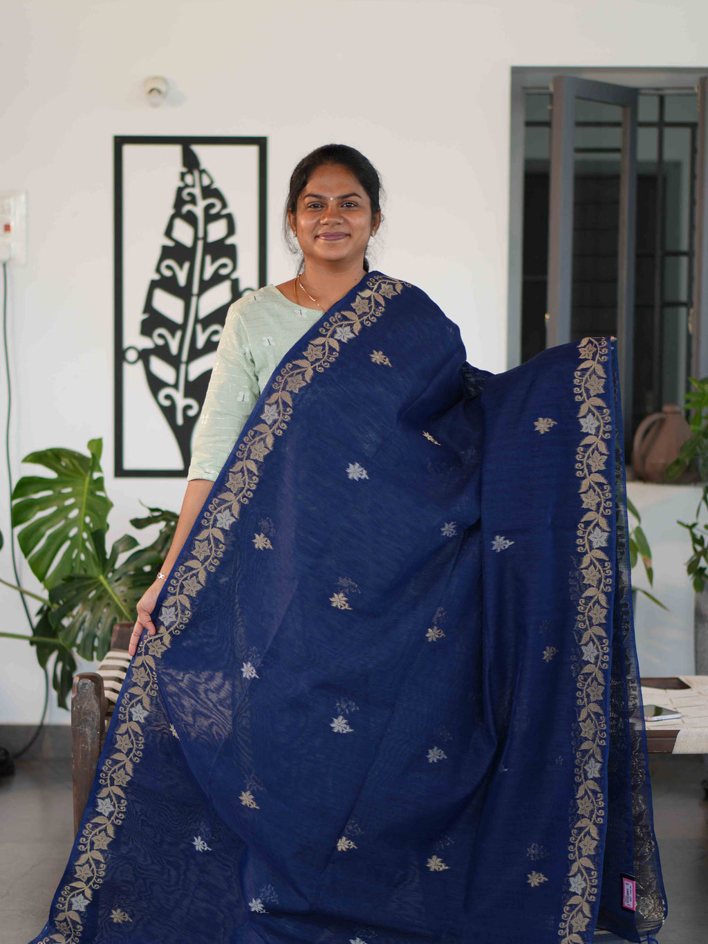 Jute Cotton Sarees Earthy Elegance / SKU231 – 5