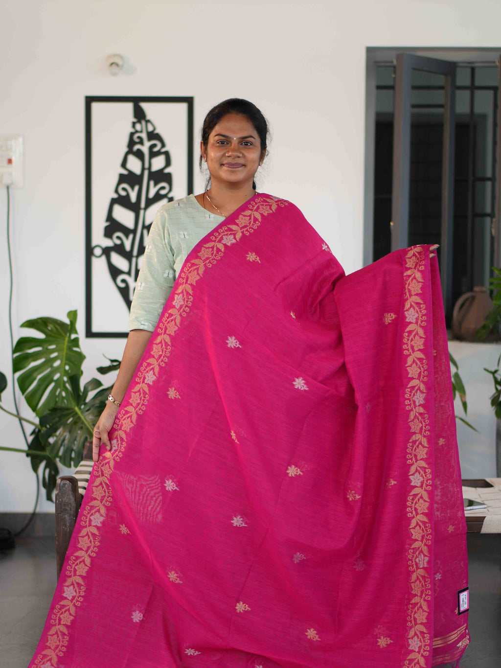 Jute Cotton Sarees Timeless Weave / SKU231 – 6