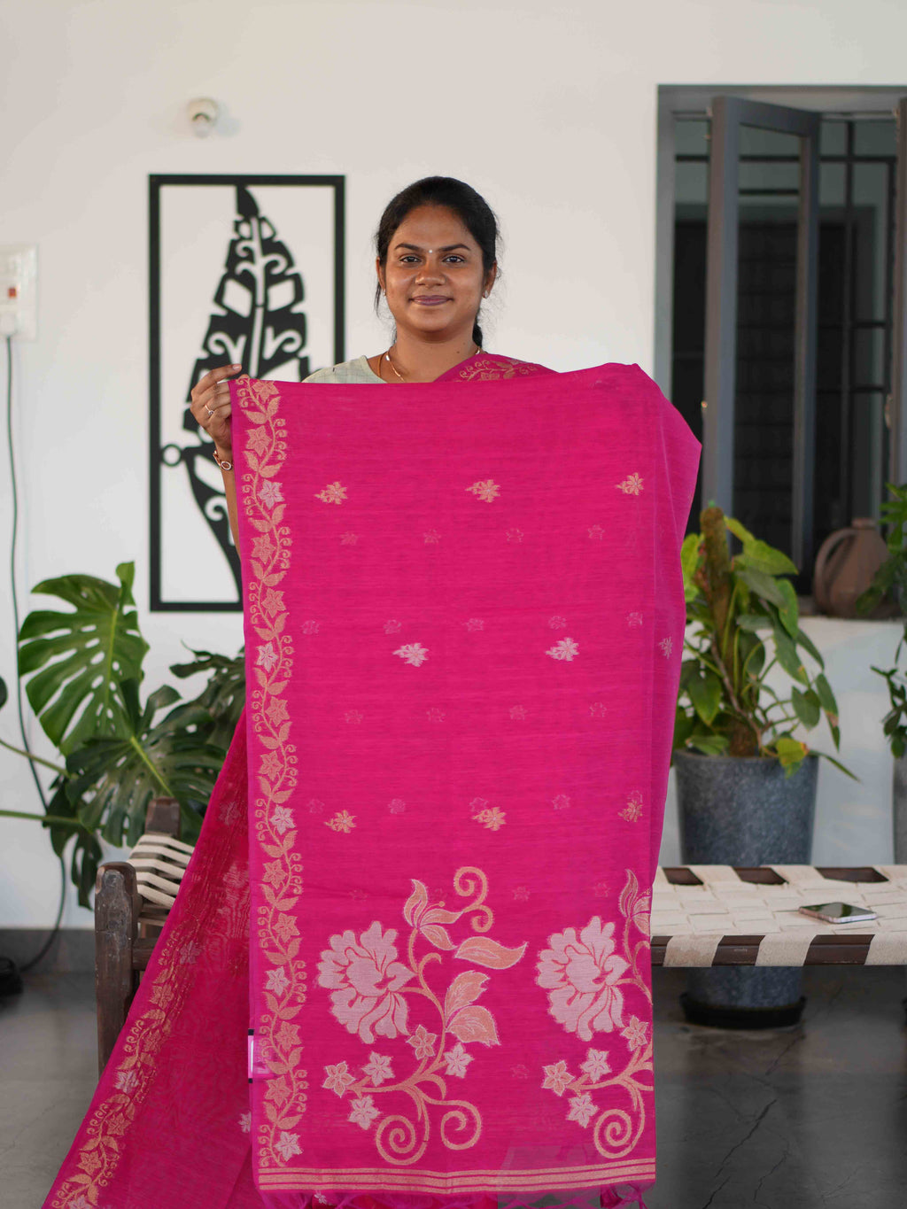 Jute Cotton Sarees Timeless Weave / SKU231 – 6