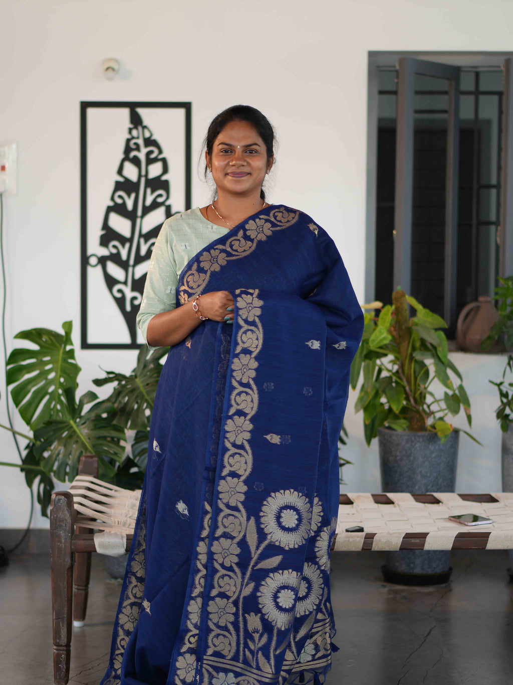Jute Cotton Sarees Classic Breeze / SKU231 – 8