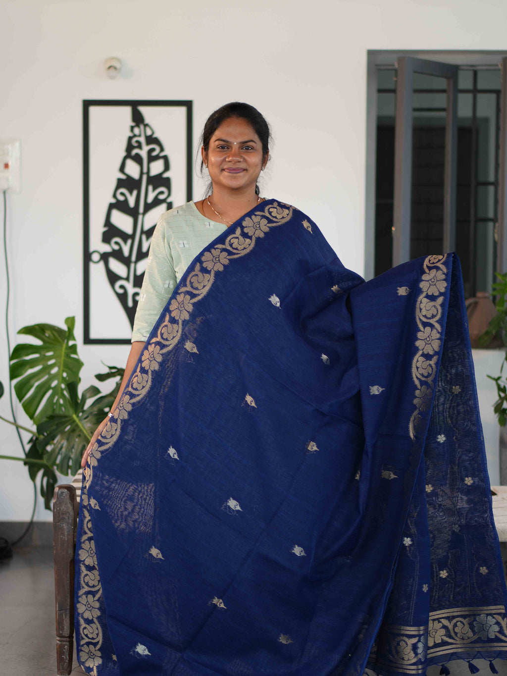 Jute Cotton Sarees Classic Breeze / SKU231 – 8