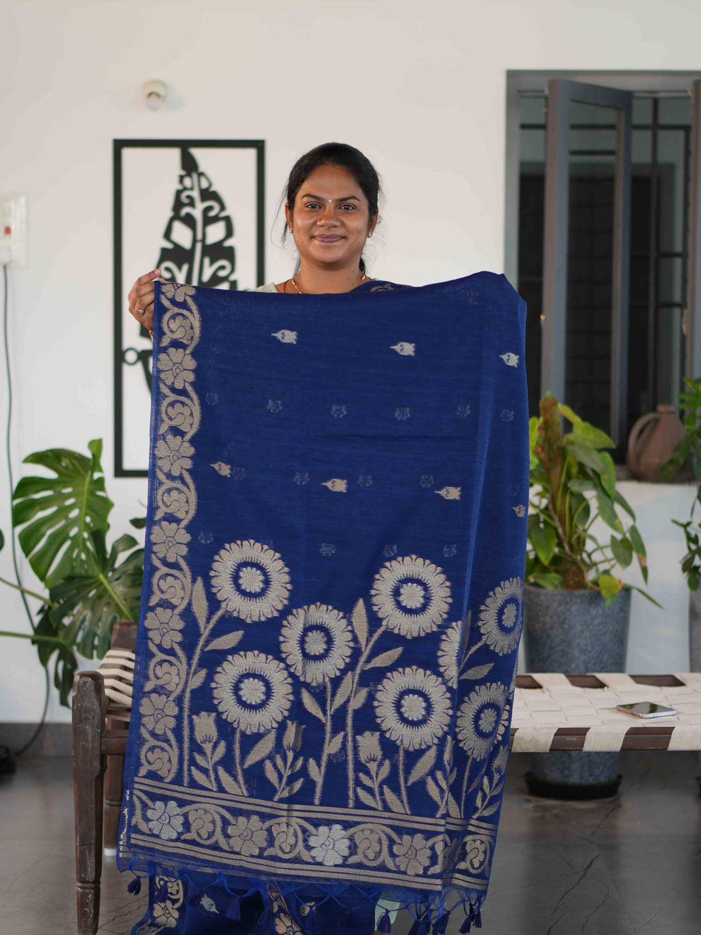 Jute Cotton Sarees Classic Breeze / SKU231 – 8