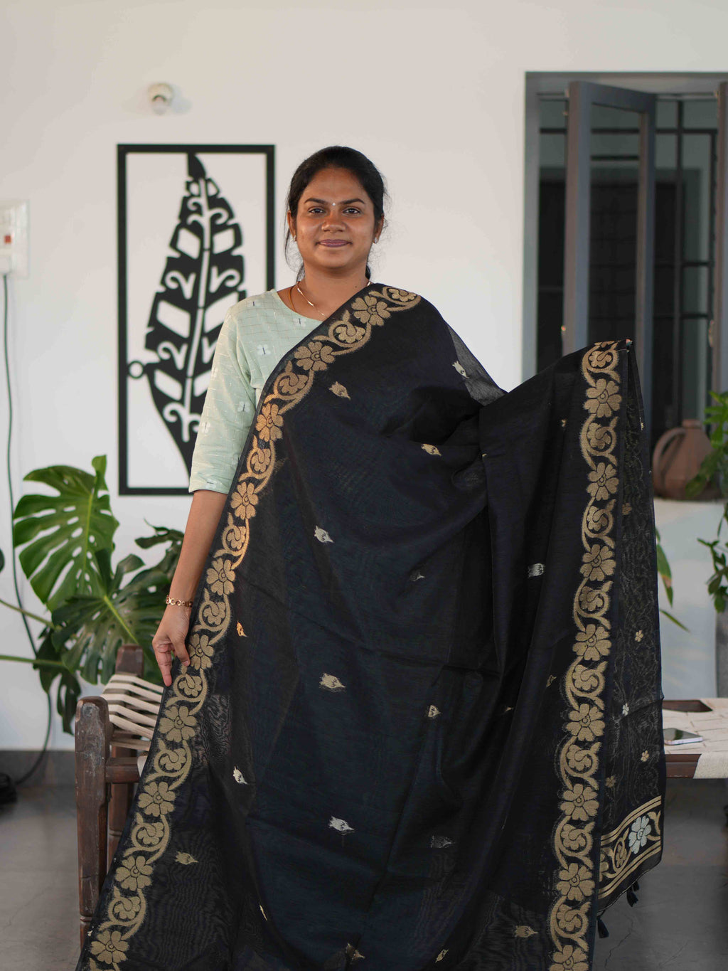 Jute Cotton Sarees Artisan Charm / SKU231 – 9