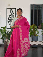 Jute Cotton Sarees Heritage Bloom / SKU231 – 10