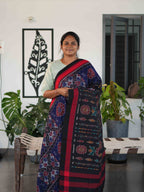 Ikkat Cotton Sarees Elegant Heritage / SKU227 – 4