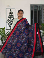 Ikkat Cotton Sarees Elegant Heritage / SKU227 – 4