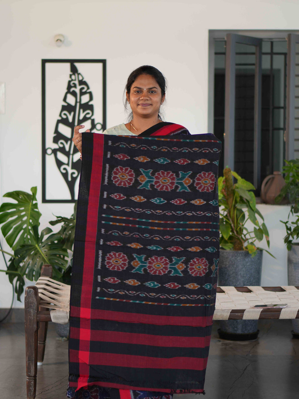 Ikkat Cotton Sarees Elegant Heritage / SKU227 – 4