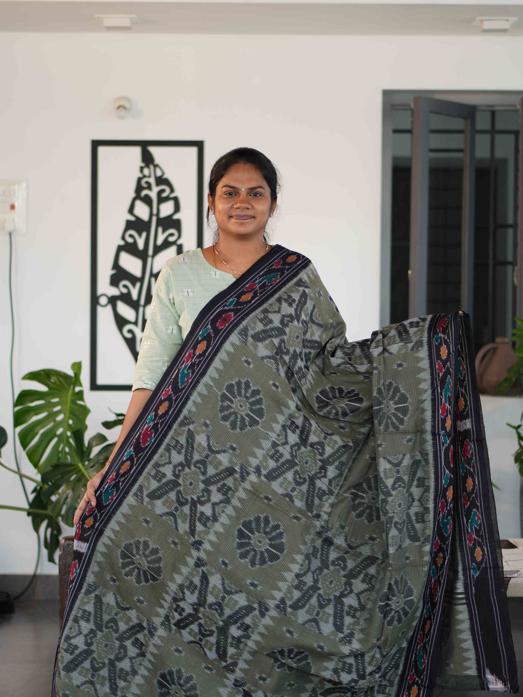Ikkat Cotton Sarees Regal Harmony / SKU227 – 6