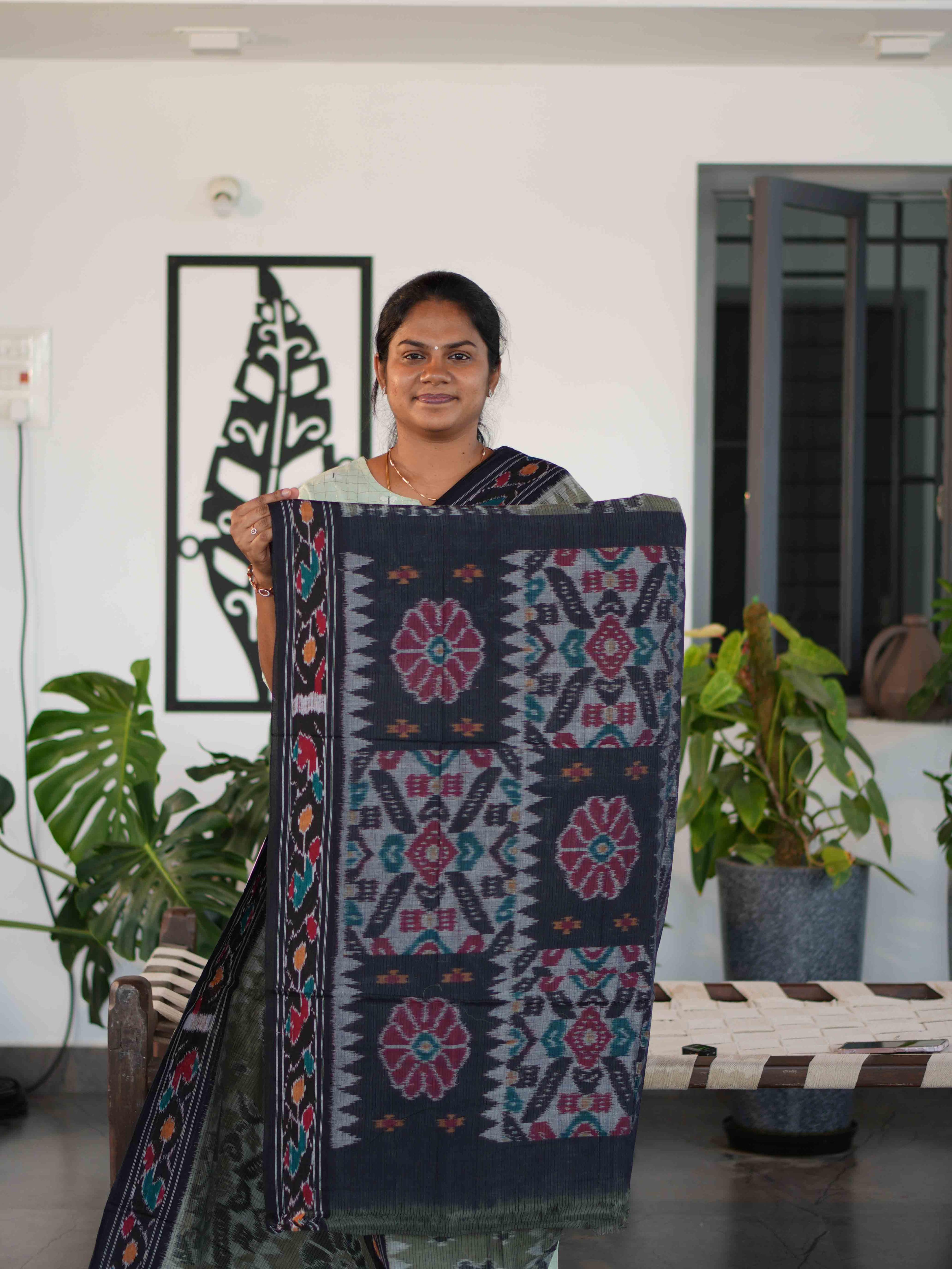 Ikkat Cotton Sarees Regal Harmony / SKU227 – 6