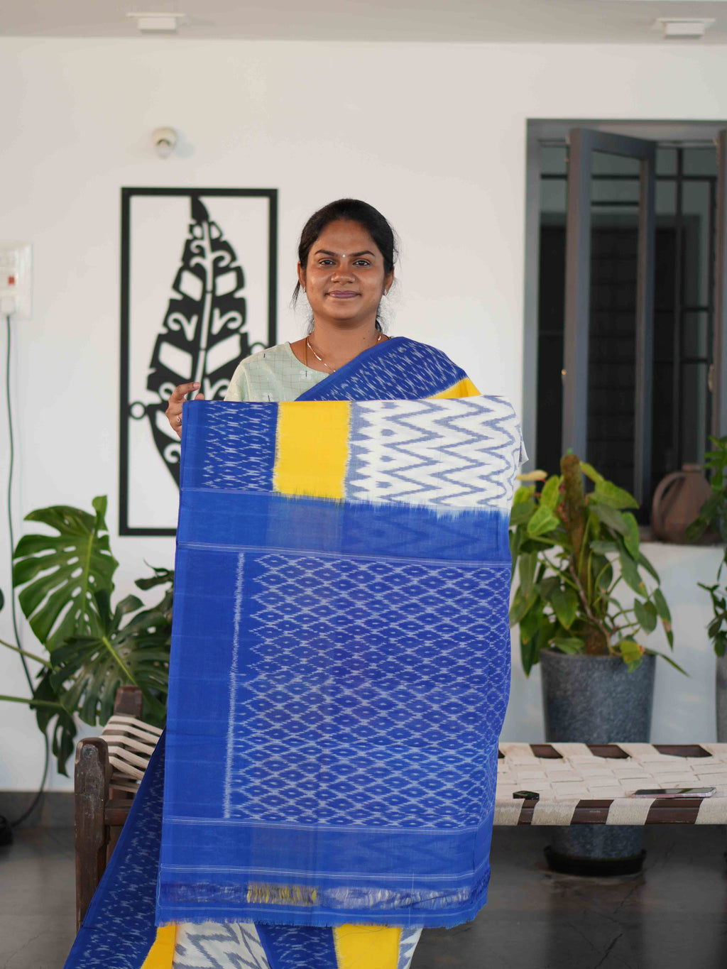 Ikkat Cotton Sarees Royal Elegance / SKU227 – 8
