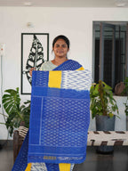 Ikkat Cotton Sarees Royal Elegance / SKU227 – 8