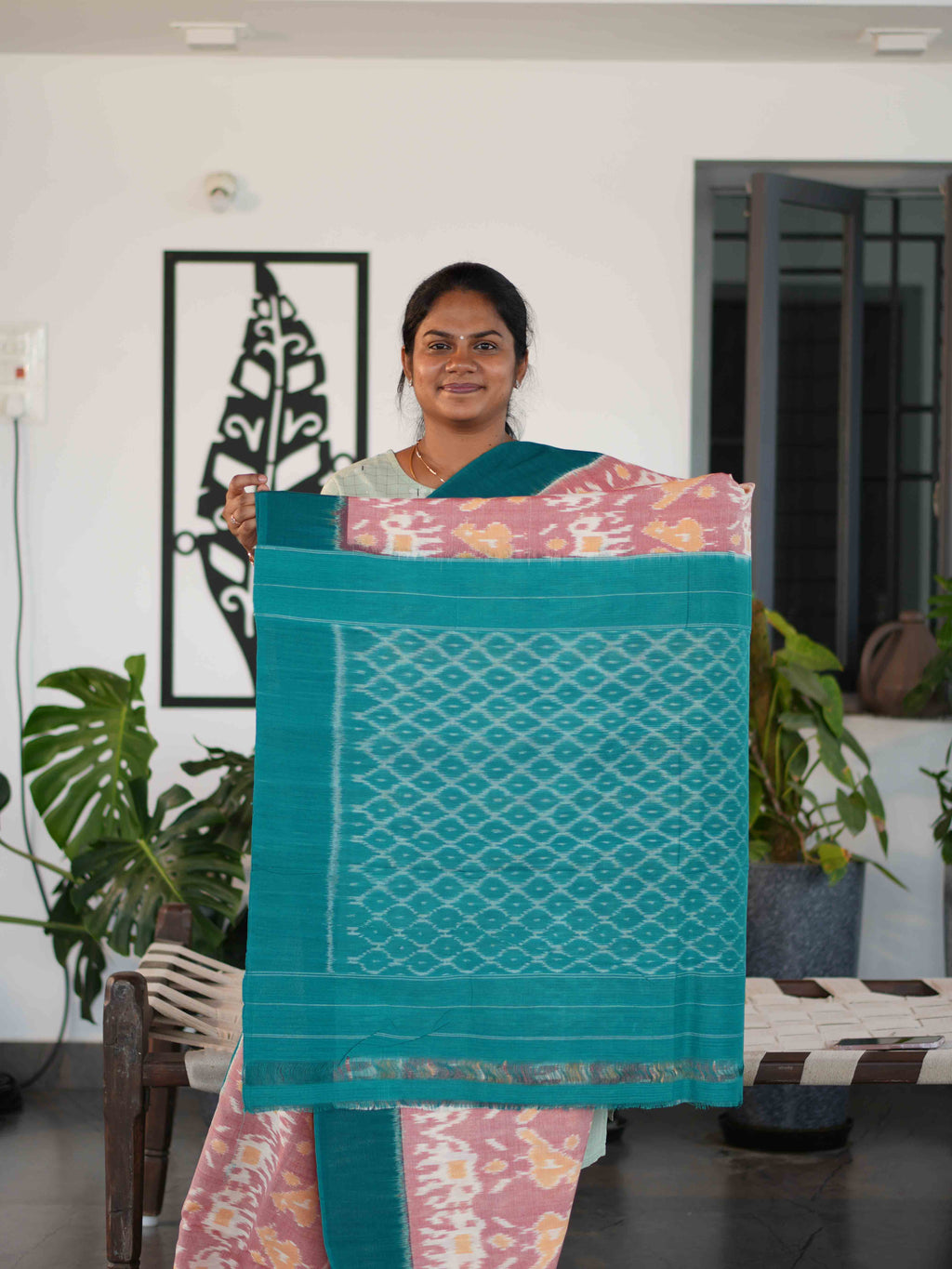 Ikkat Cotton Sarees Signature Weave / SKU227 – 9