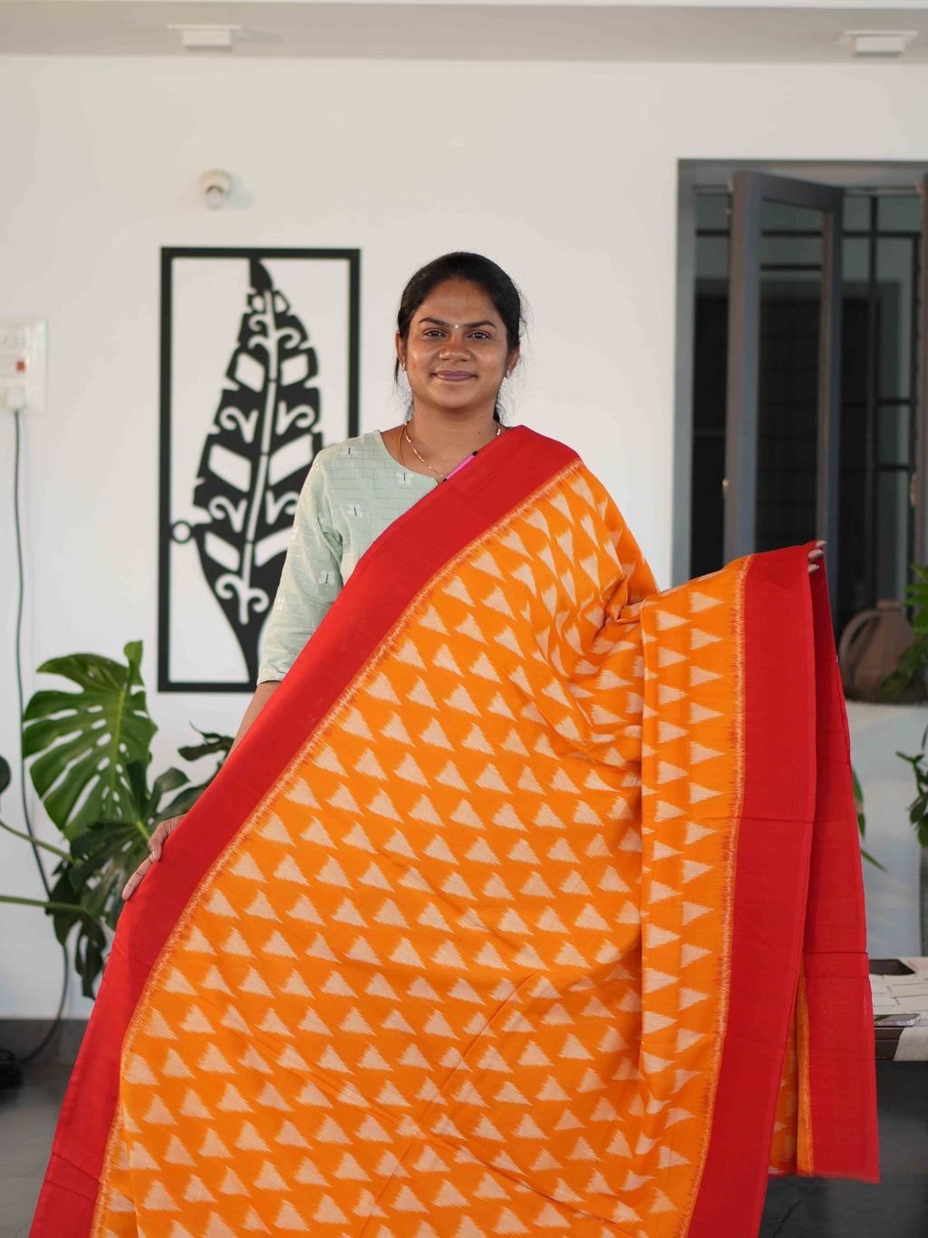 Ikkat Cotton Sarees Classic Charm / SKU227 – 2