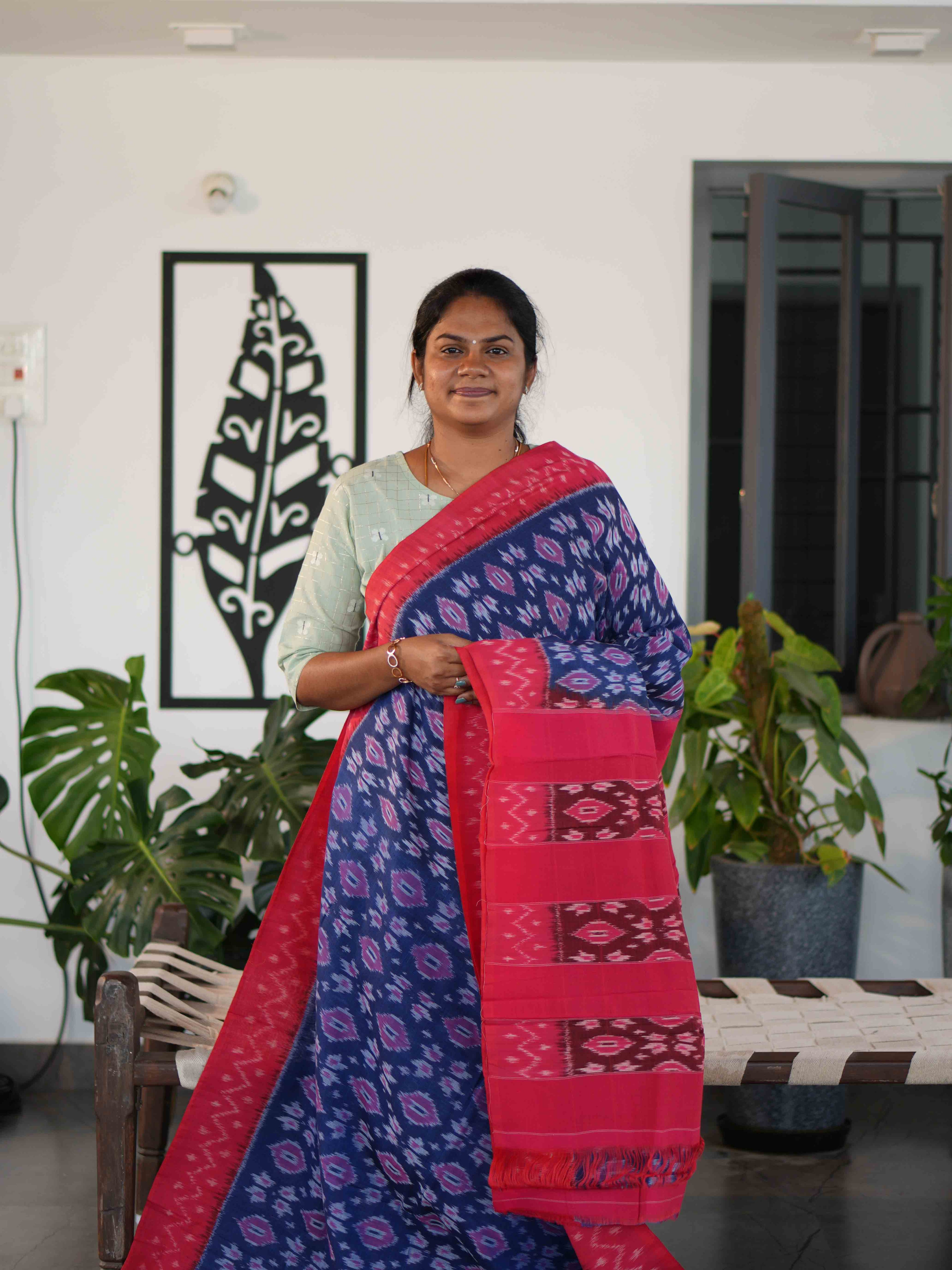 Ikkat Cotton Sarees Timeless Weave / SKU227 – 3