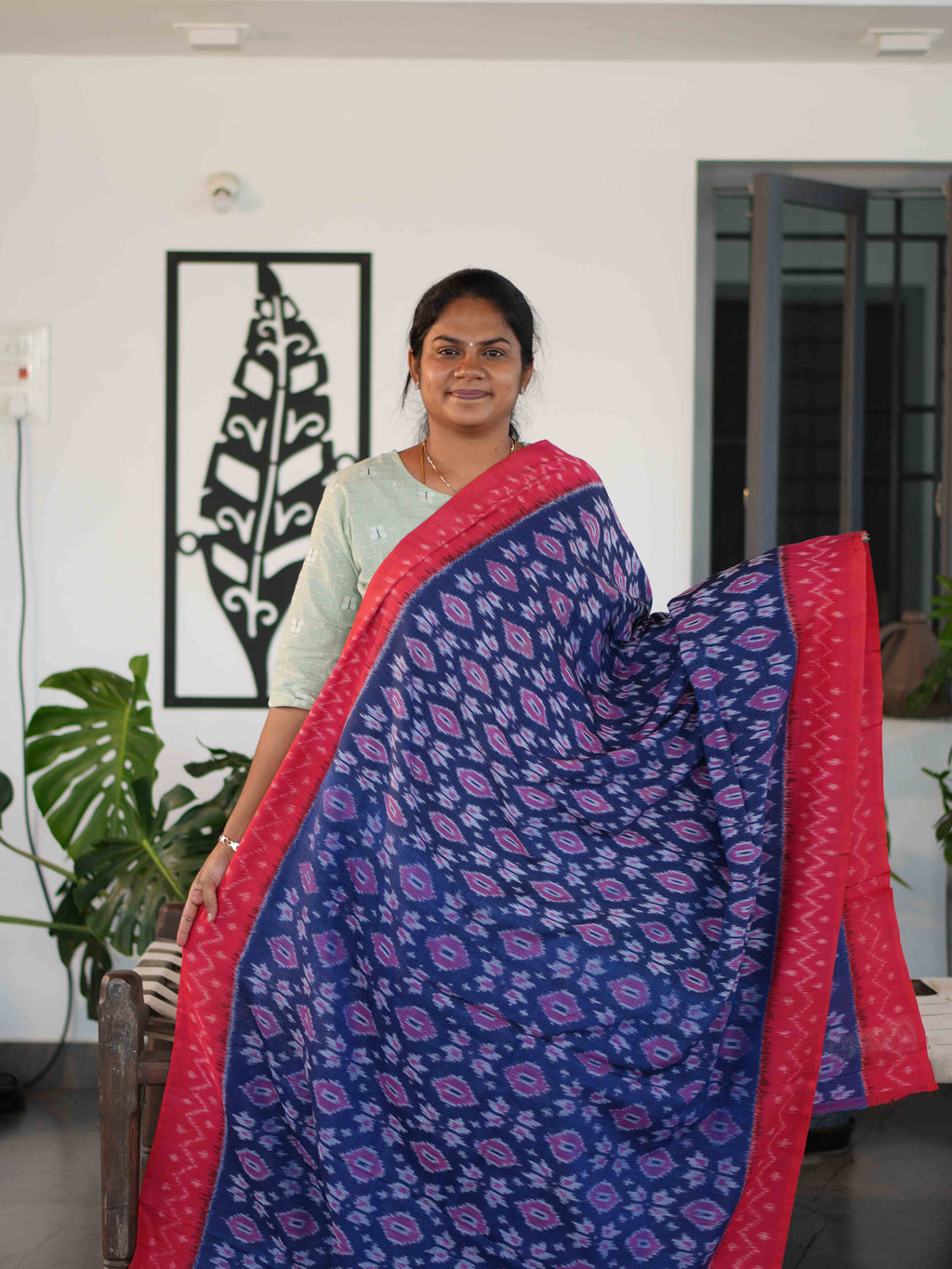 Ikkat Cotton Sarees Timeless Weave / SKU227 – 3