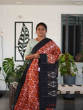 Ikkat Cotton Sarees Graceful Tradition / SKU227 – 12