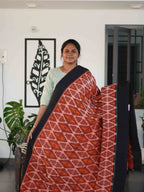 Ikkat Cotton Sarees Graceful Tradition / SKU227 – 12