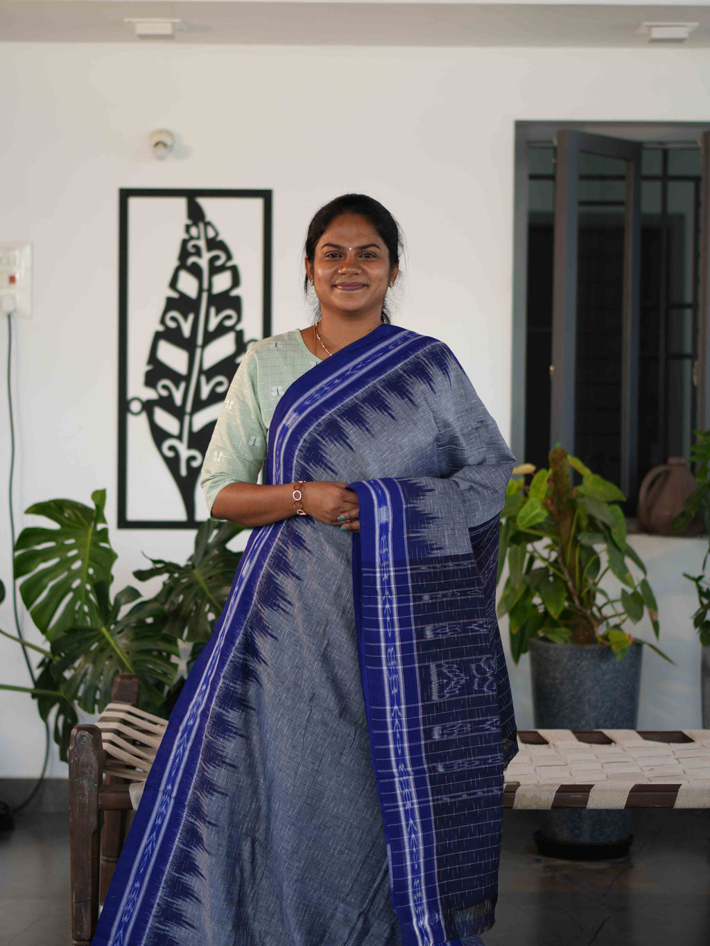 Ikkat Cotton Sarees Heritage Grace / SKU227 – 1