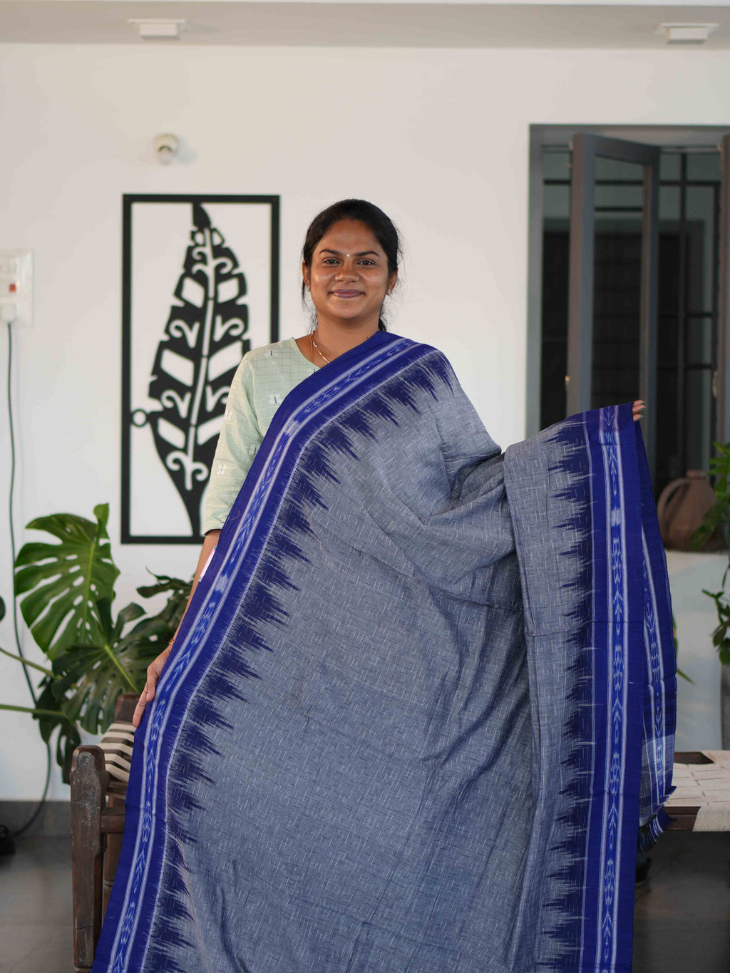 Ikkat Cotton Sarees Heritage Grace / SKU227 – 1