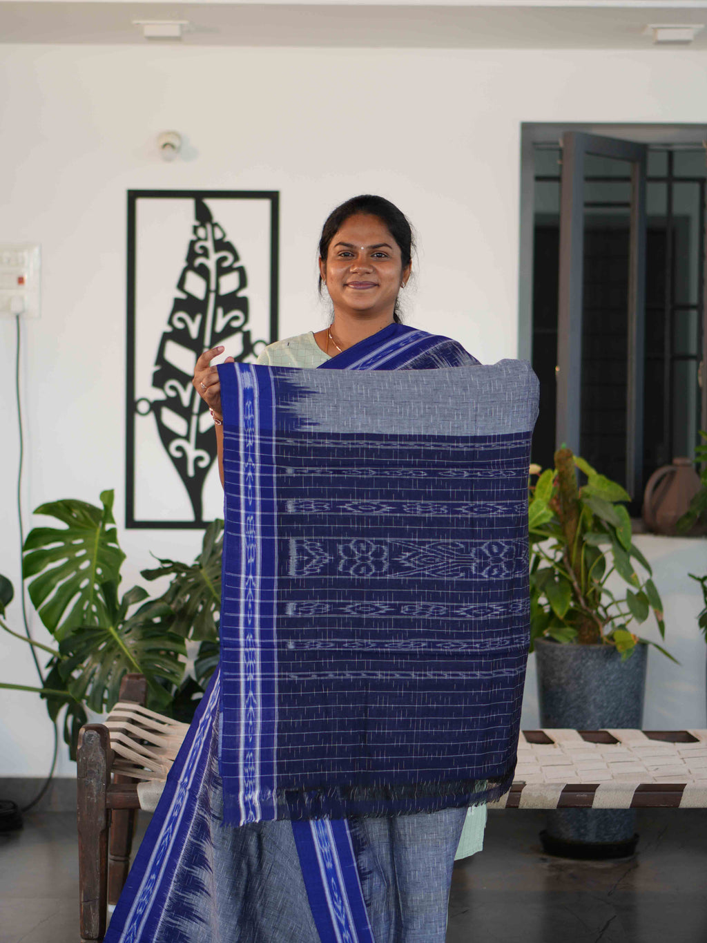 Ikkat Cotton Sarees Heritage Grace / SKU227 – 1