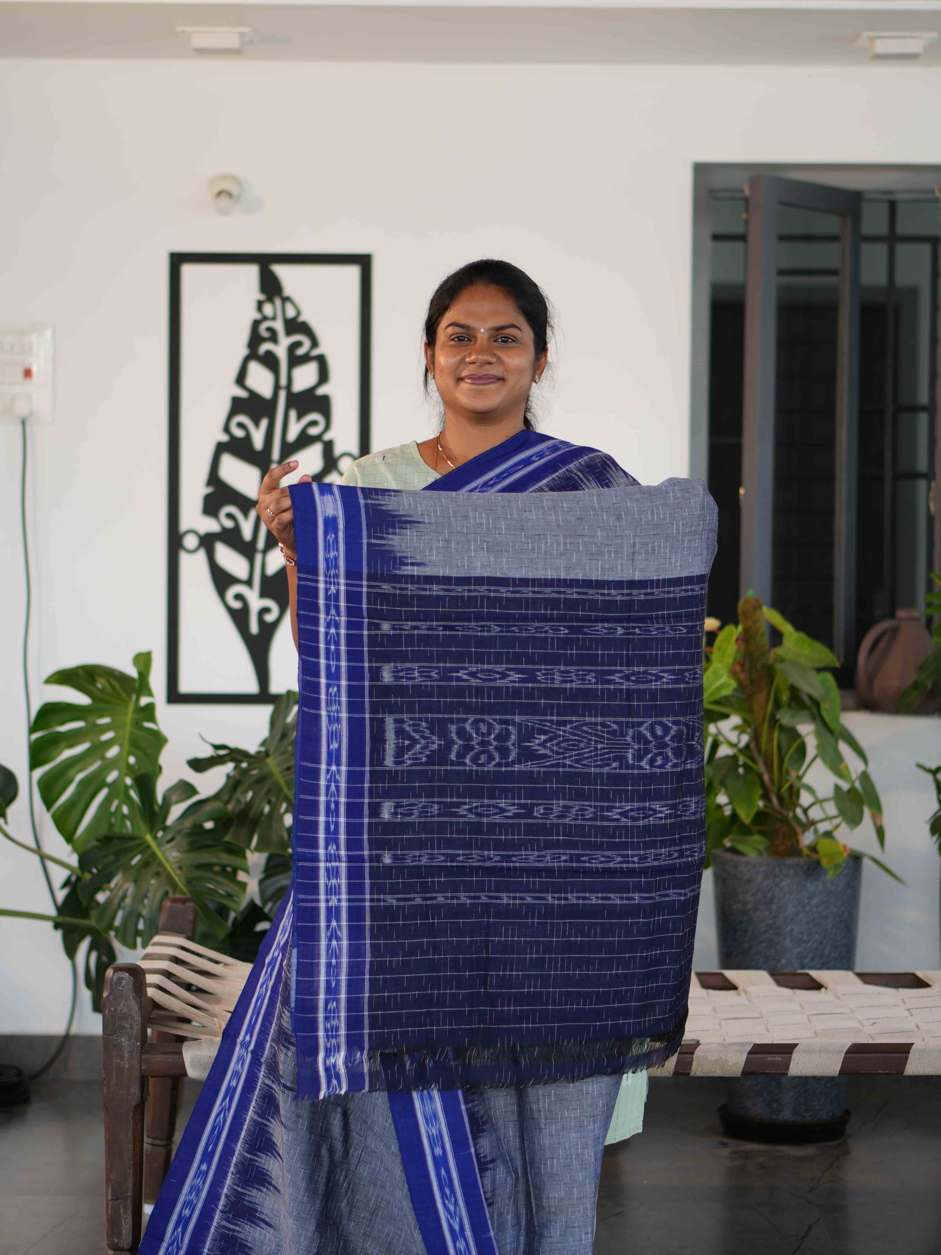 Ikkat Cotton Sarees Heritage Grace / SKU227 – 1