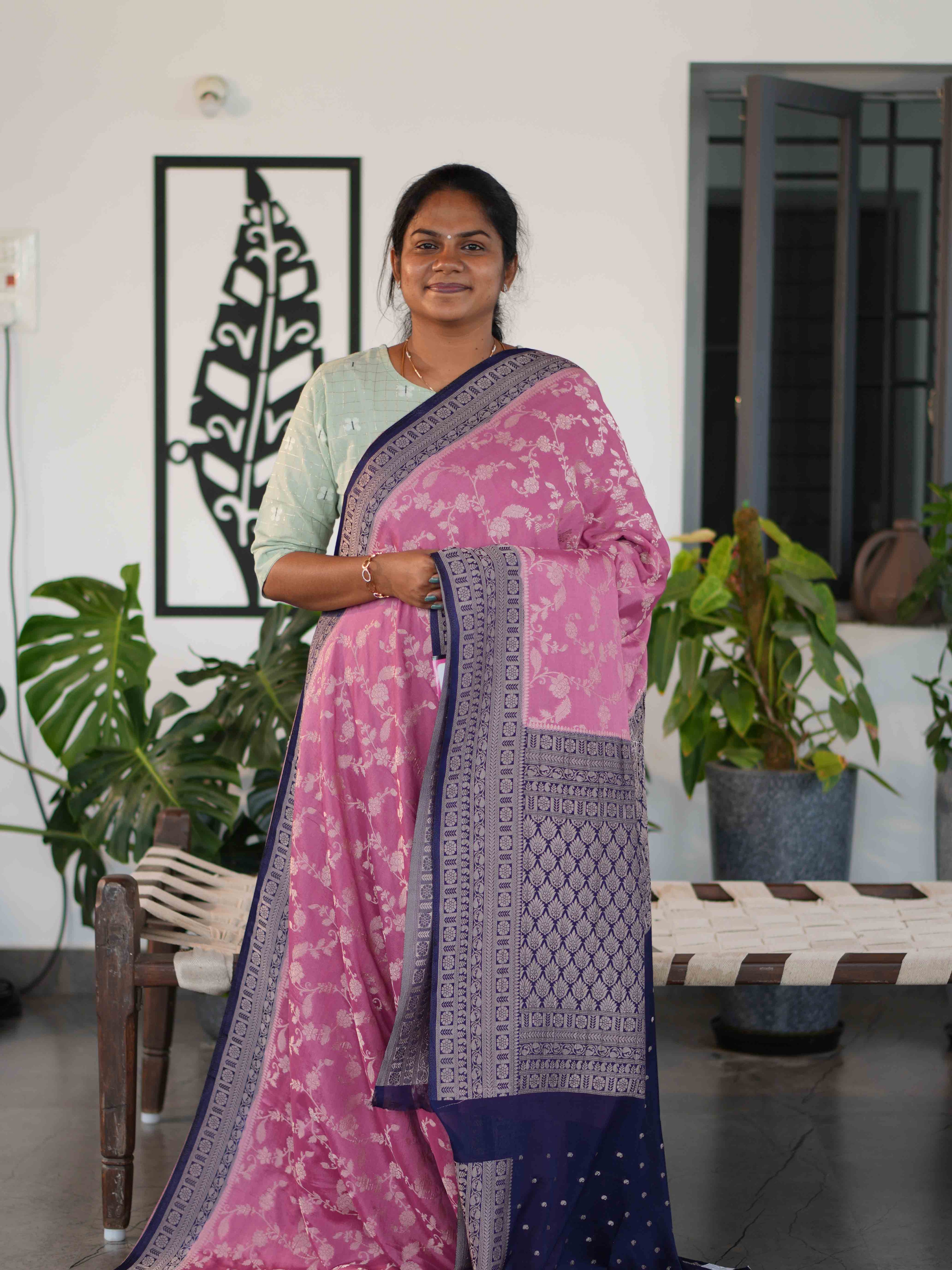 Georgette Sarees Woven Elegance / SKU229 – 9