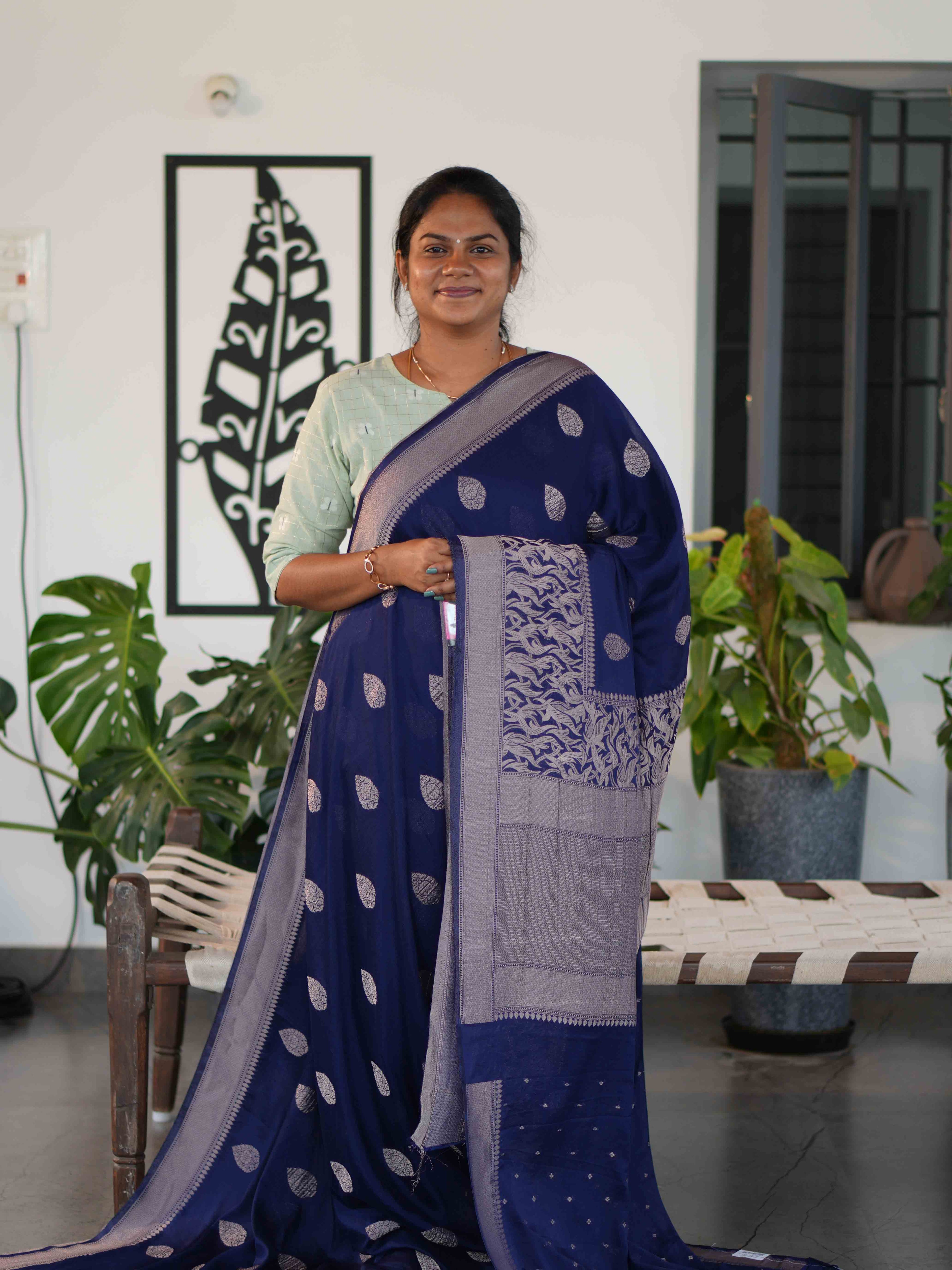 Georgette Sarees Graceful Luxe / SKU229 – 17