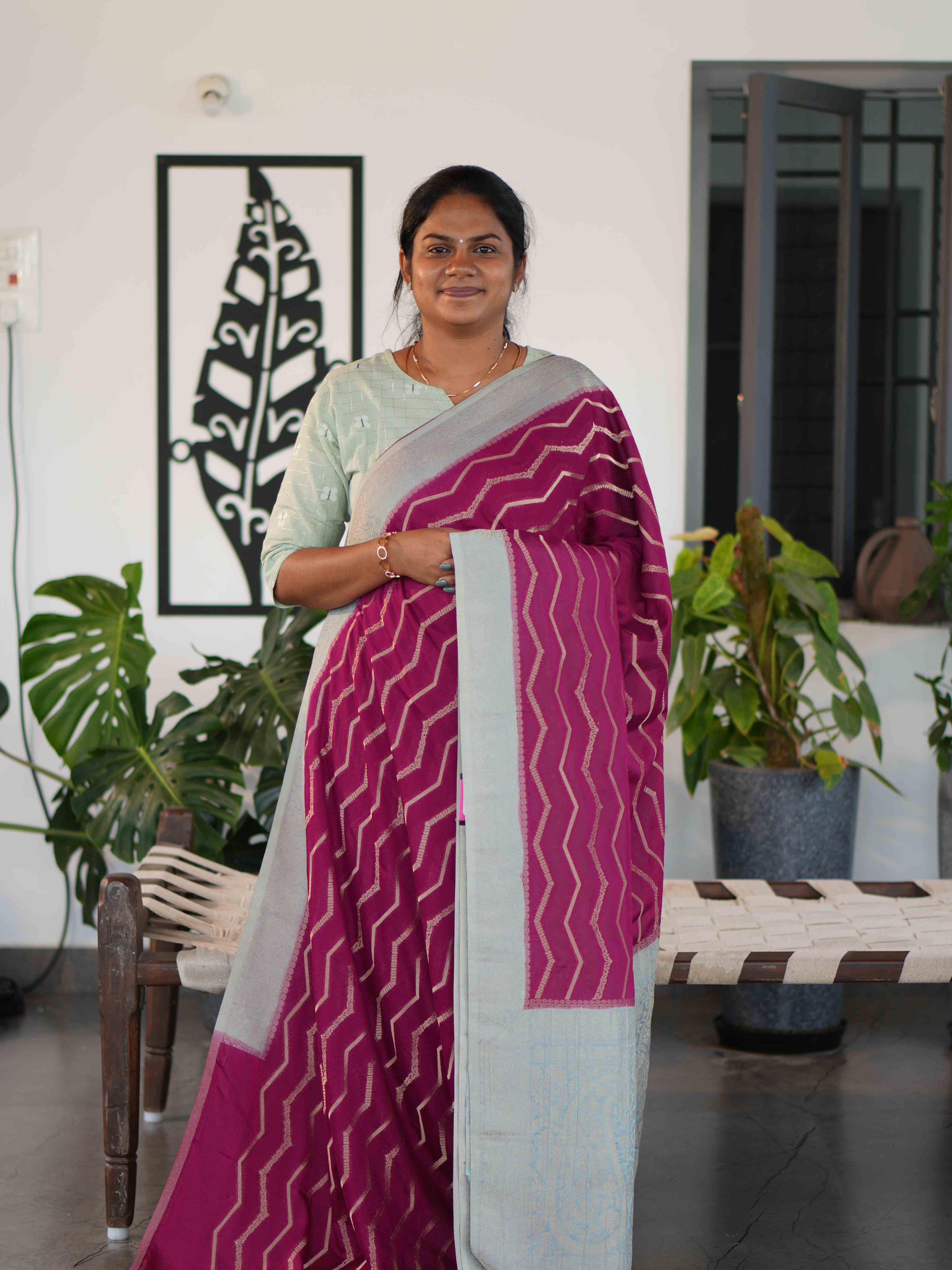 Georgette Sarees Elegant Grace / SKU229 – 1