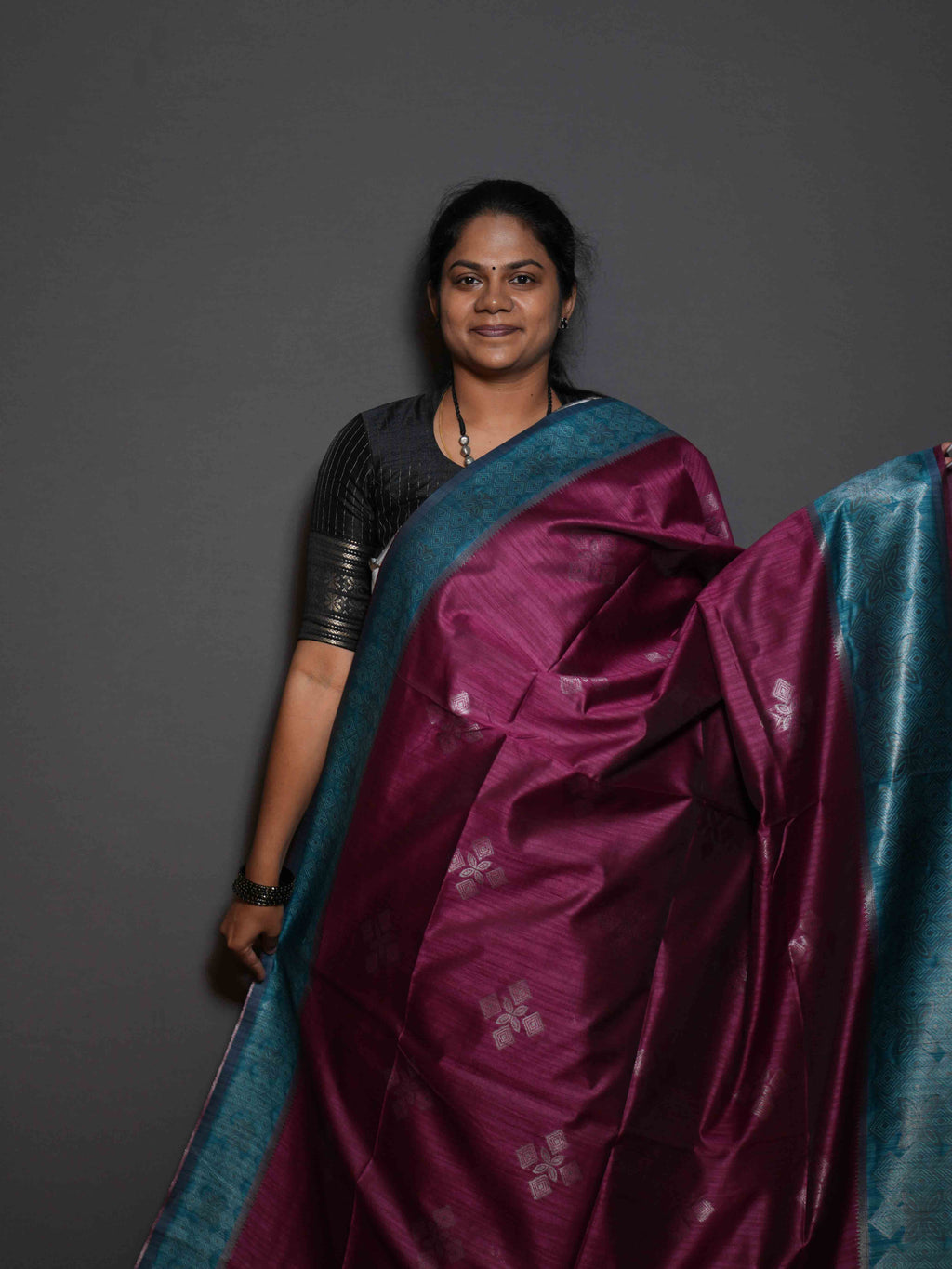 Jute Tussar Sarees Festive Radiance / SKU318 – 4