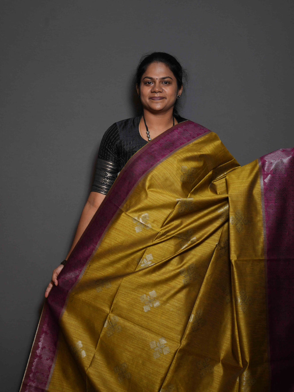 Jute Tussar Sarees Heritage Grace / SKU318 – 5