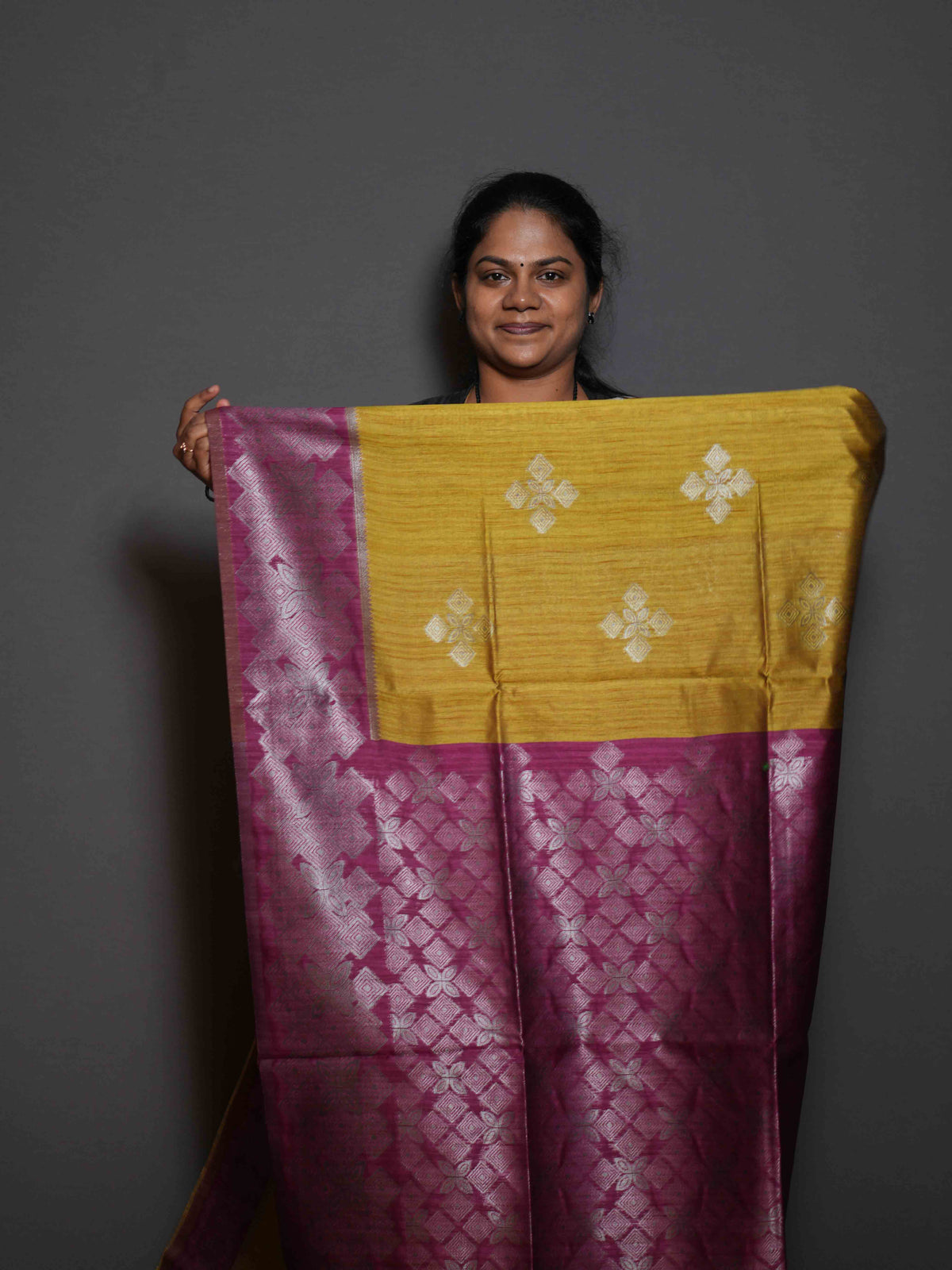 Jute Tussar Sarees Heritage Grace / SKU318 – 5