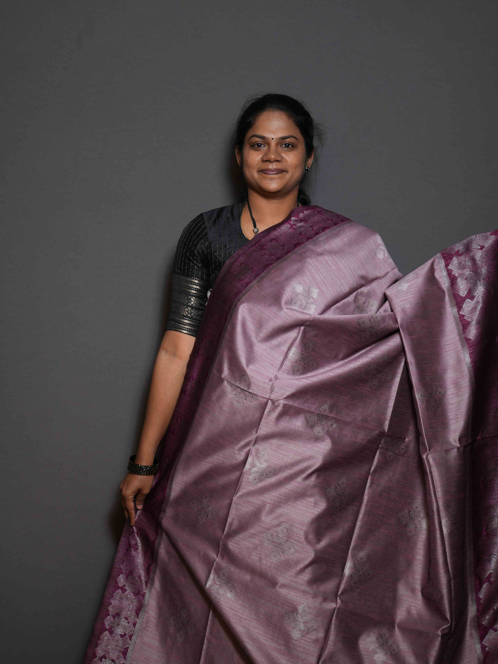Jute Tussar Sarees Golden Charm / SKU318 – 6